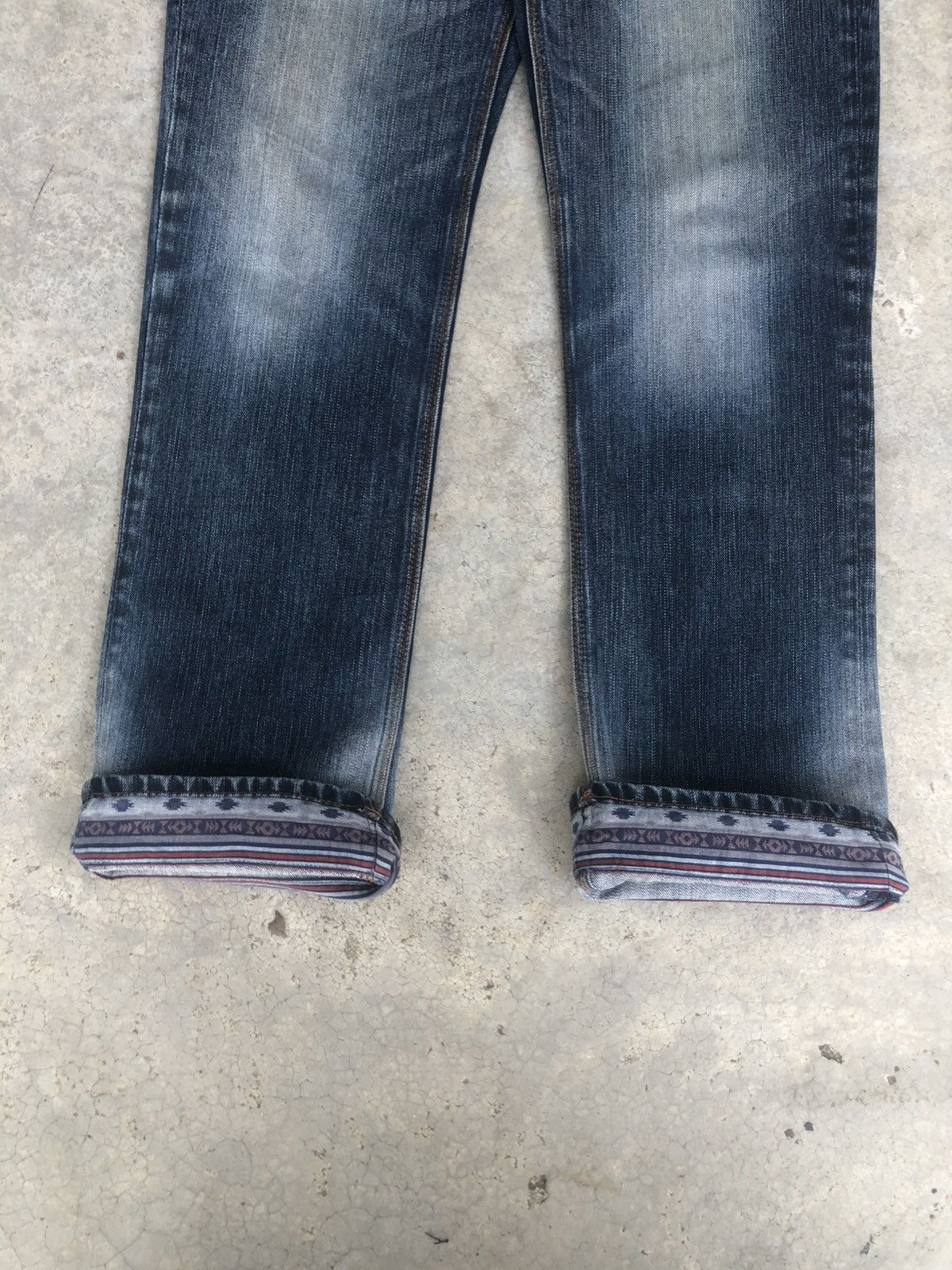 If Six Was Nine Hideway Nicole Flared Jeans Navajo Style Size US 32 / EU 48 - 13 Thumbnail