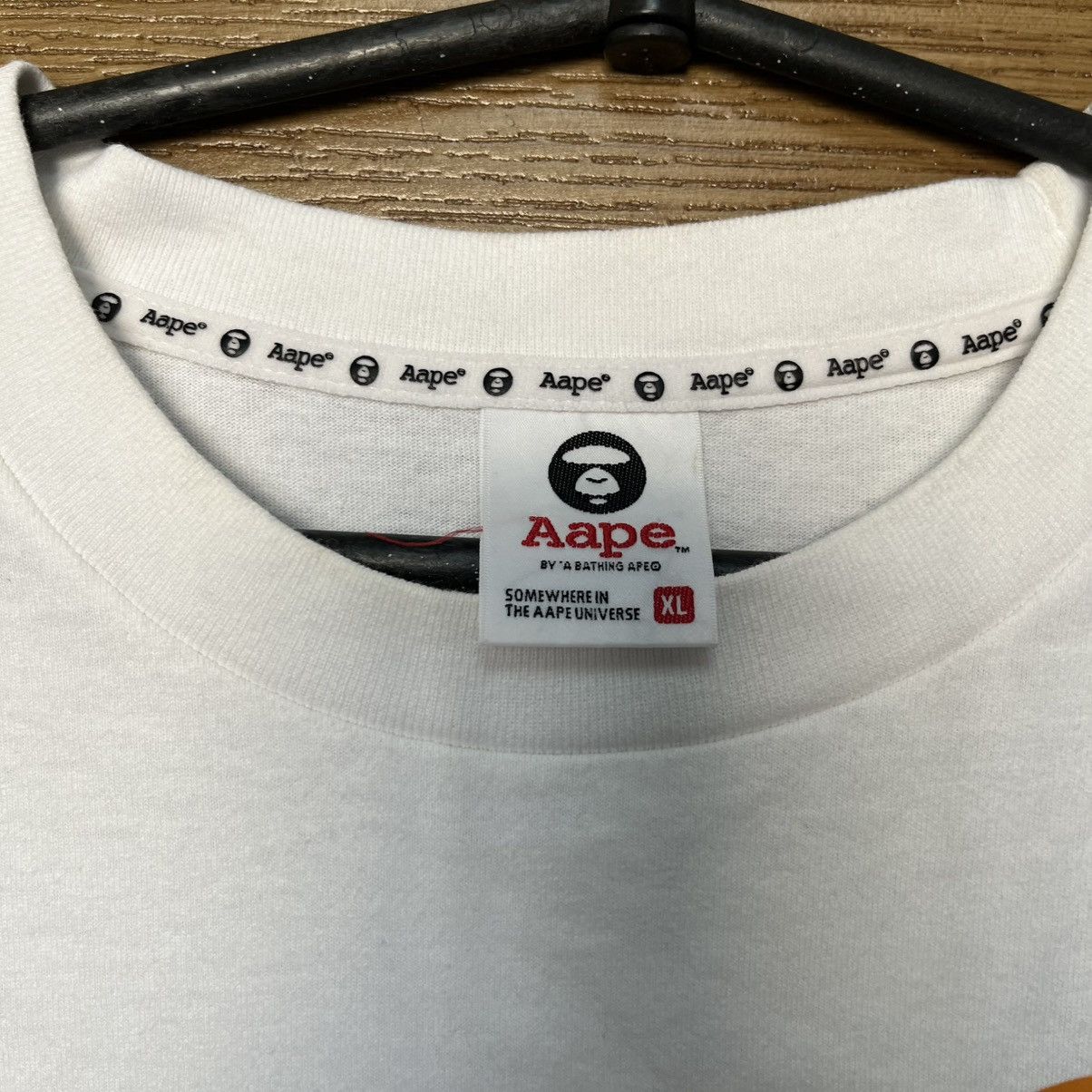 Aape Aape Bape circle logo t-shirt tee big logo Size US XL / EU 56 / 4 - 11 Thumbnail