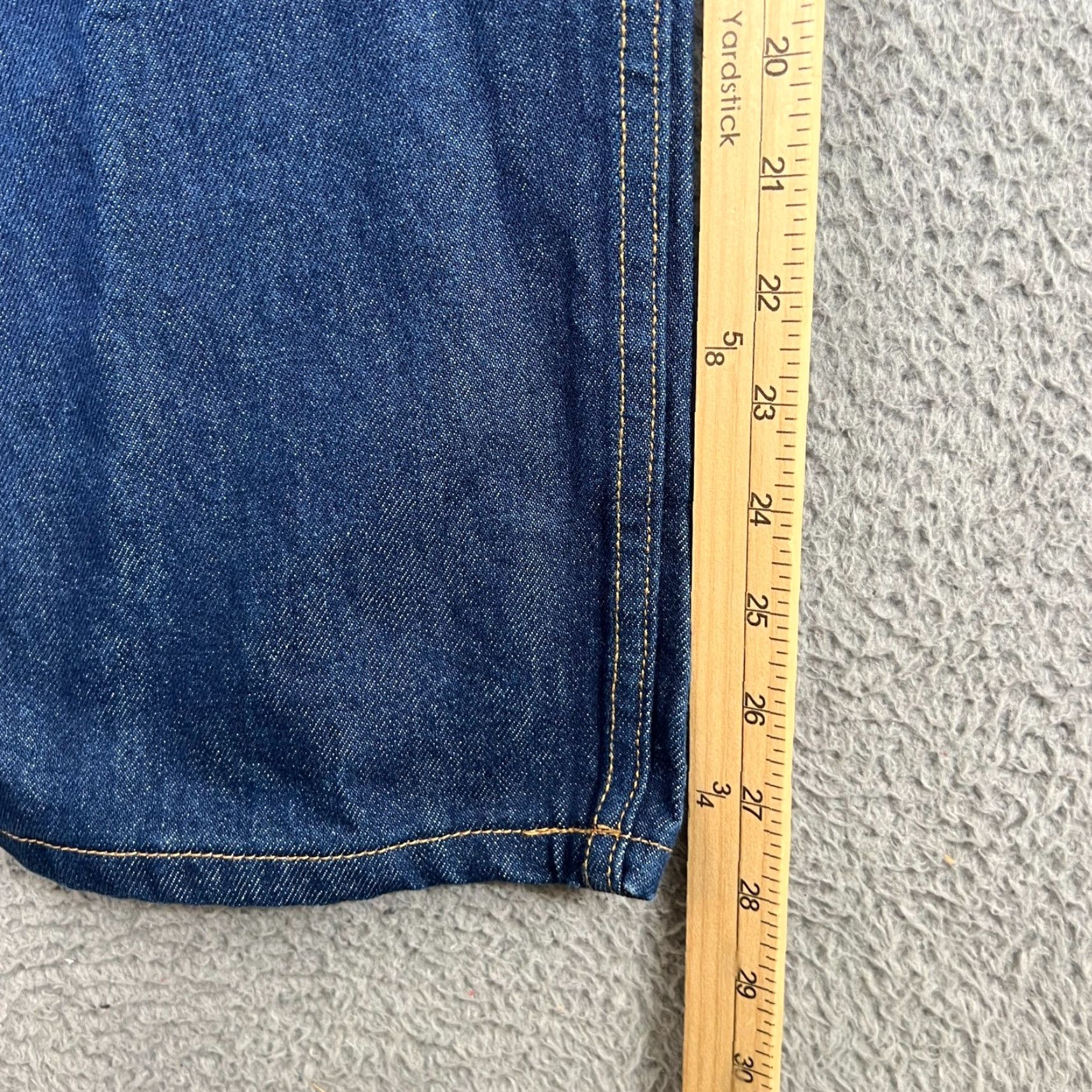 Denime Dearborn Jeans Mens 38x40 Medium Wash Blue Denim USA Chicago Straight Leg Mens Size US 38 / EU 54 - 3 Thumbnail