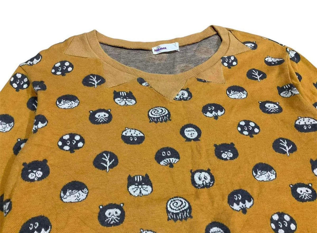 Ne-Net 🔥Vintage Ne-Net By Issey Miyake Sweatshirt Overprinted Size US M / EU 48-50 / 2 - 3 Thumbnail