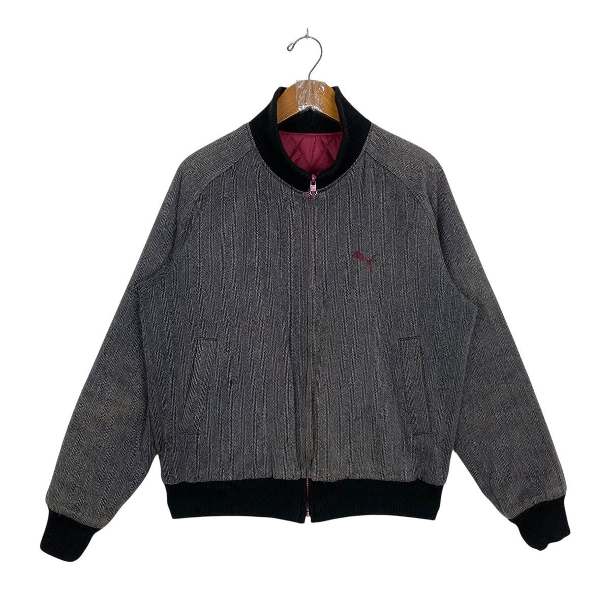 Puma Rare‼️Puma Reversible Quilted Jacket Size US M / EU 48-50 / 2 - 6 Thumbnail