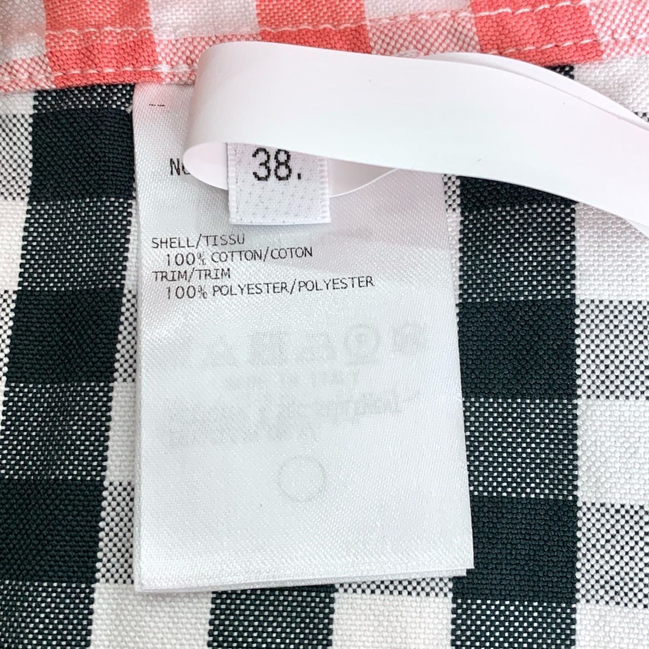 Thom Browne Thom Browne Colorblock Checkered Collar Cotton Long Sleeve S Size S / US 4 / IT 40 - 3 Thumbnail