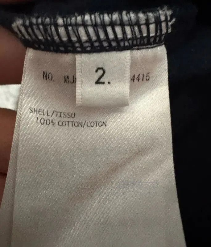Thom Browne Thom Browne Navy Cotton Embroidered Casual Pants . Size US 27 - 5 Thumbnail