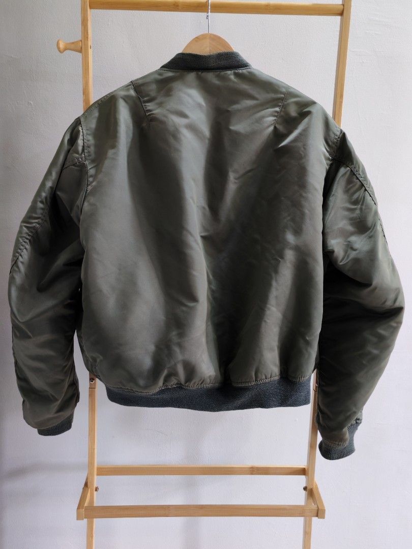 Vintage Vintage Jaket MA-1 Flight Jacket Size US L / EU 52-54 / 3 - 7 Thumbnail