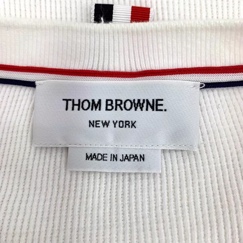 Thom Browne Thom browne Size 38 White striped round-neck long-sleeved Size US XS / EU 42 / 0 - 5 Thumbnail