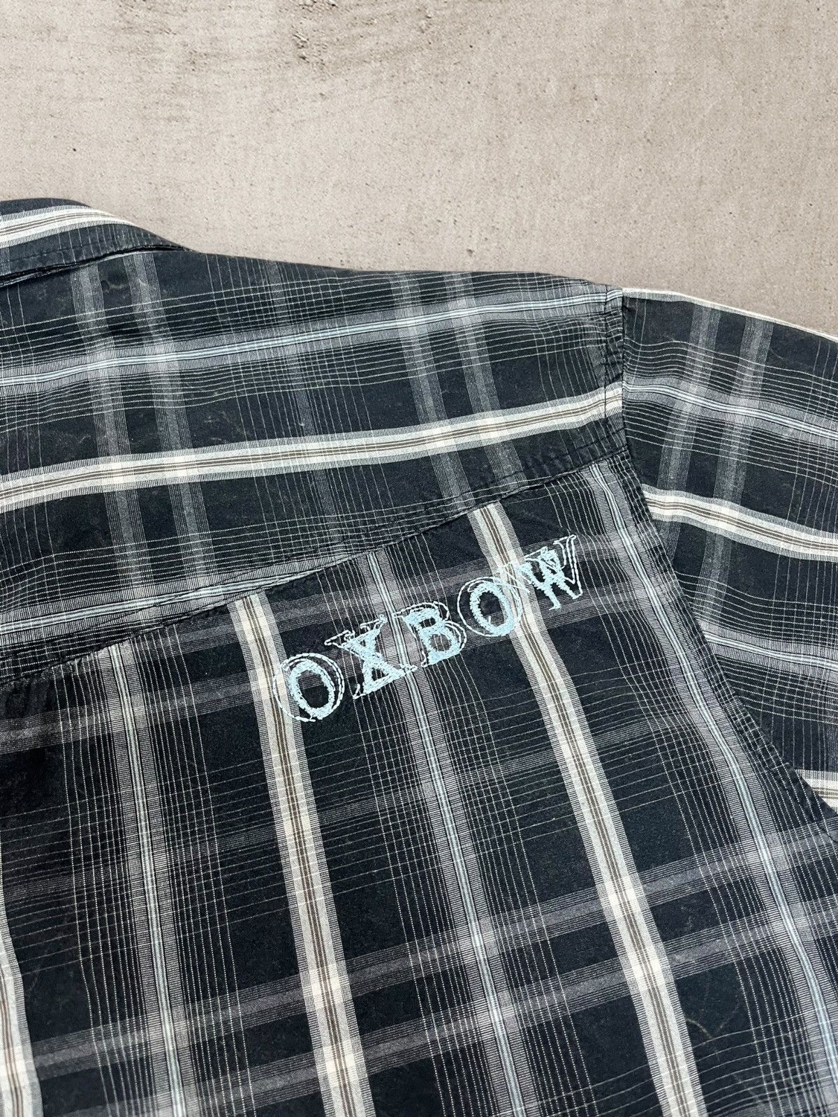 Japanese Brand × Oxbow × Vintage Vintage OXBOW Skate Surf Style Button Shirt y2k Logo M Size US M / EU 48-50 / 2 - 4 Thumbnail