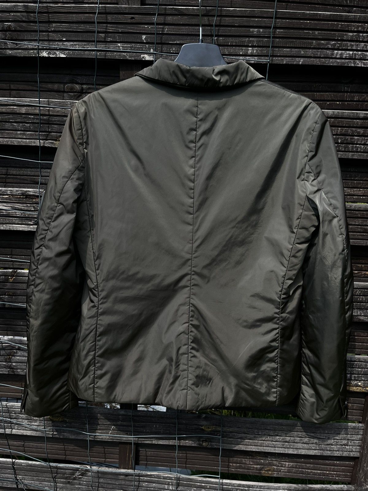 Prada 🔴 PRADA SS06 NYLON JACKET LUXURY ARCHIVE Y2K BLAZER Size M / US 6-8 / IT 42-44 - 12 Thumbnail