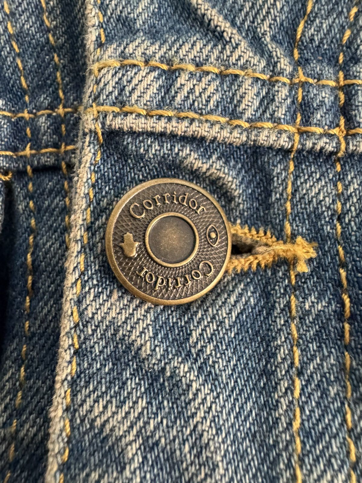 Corridor Corridor - Made in Italy Organic Cotton Denim Jacket XS NWT Size US XS / EU 42 / 0 - 10 Thumbnail