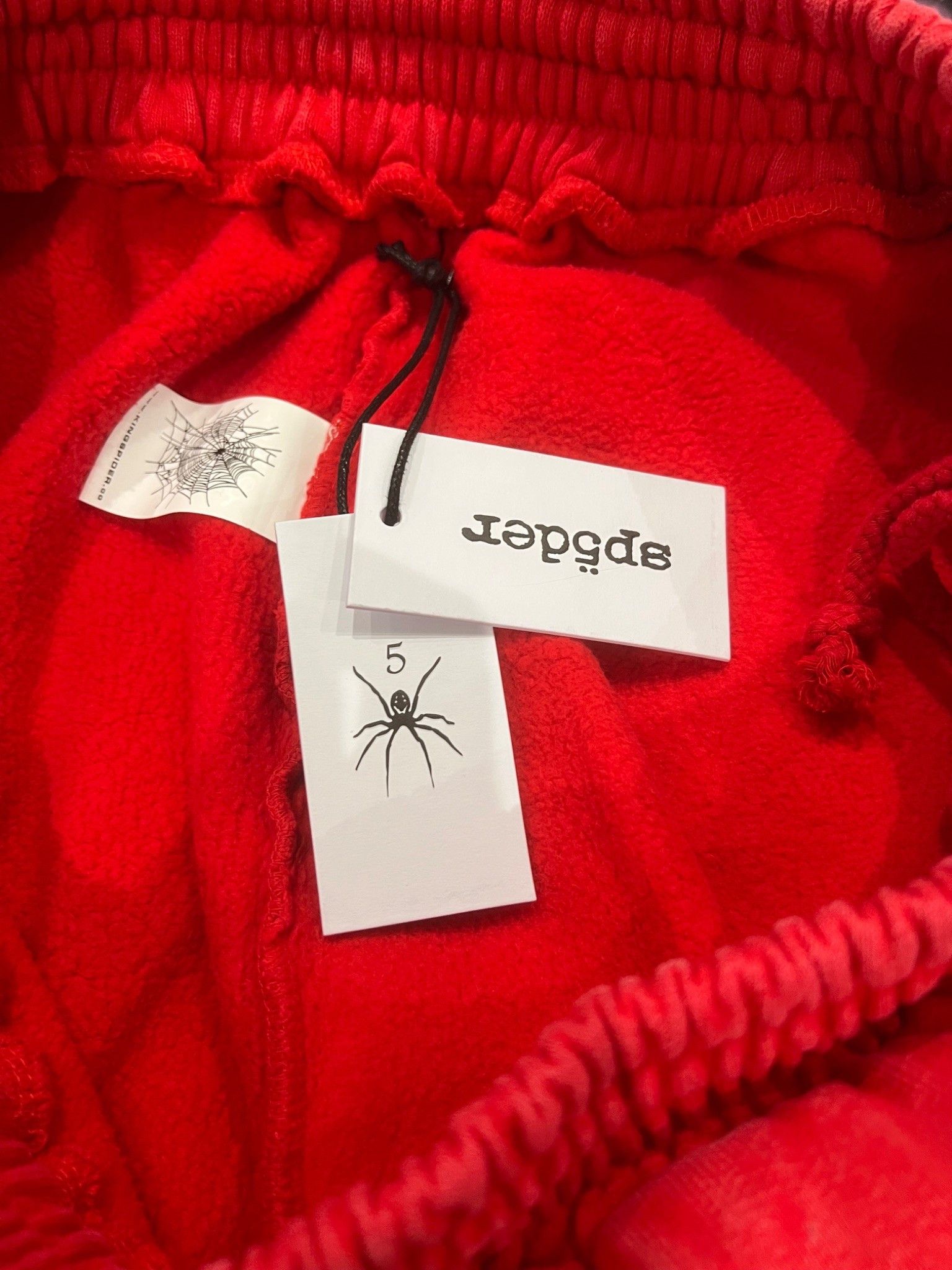 Sp5der Sp5der OG Logo Sweatshort Red Size US 32 / EU 48 - 8 Thumbnail