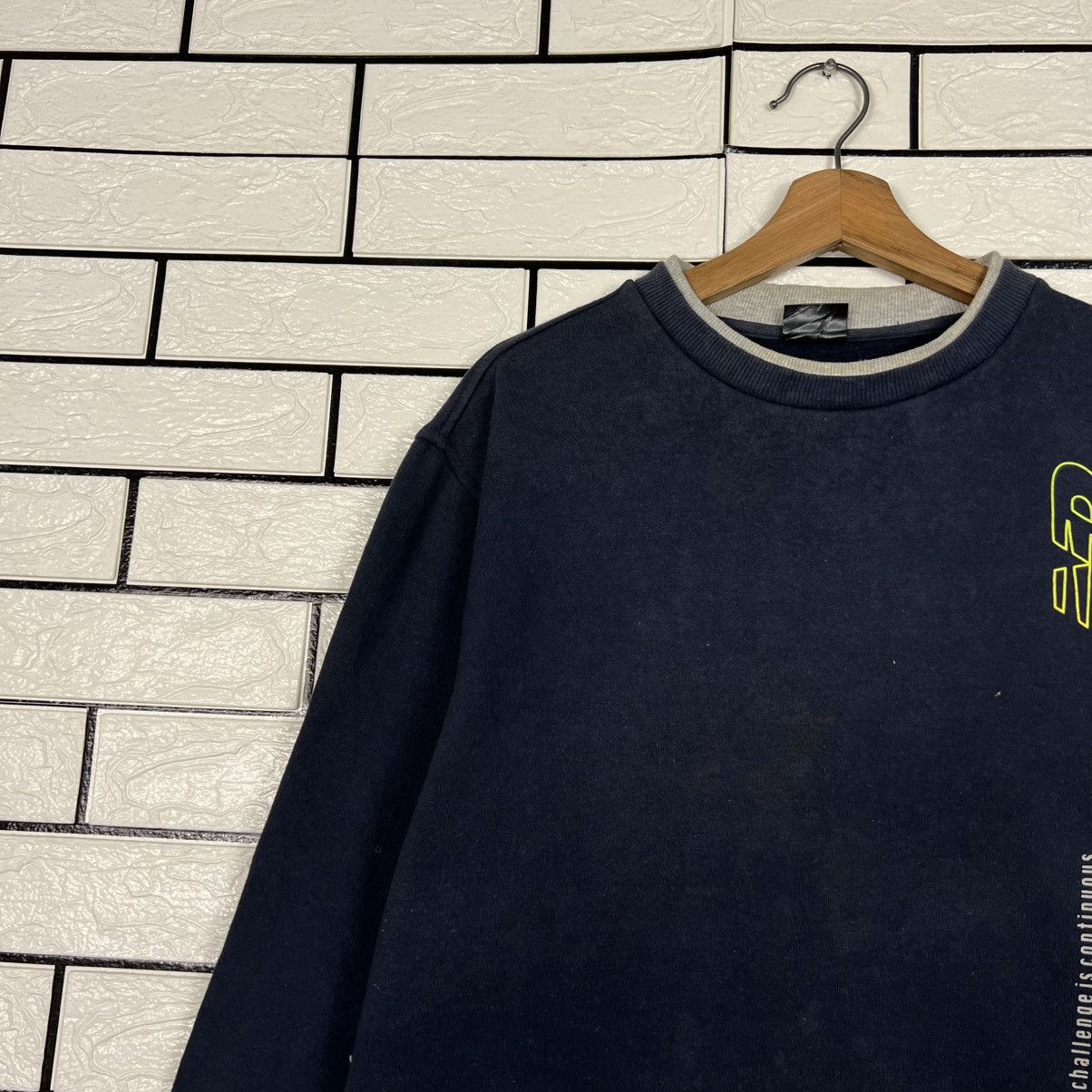 New Balance NEW BALANCE Big Logo Crewneck Sweatshirt #3968-C181 Size US L / EU 52-54 / 3 - 3 Thumbnail