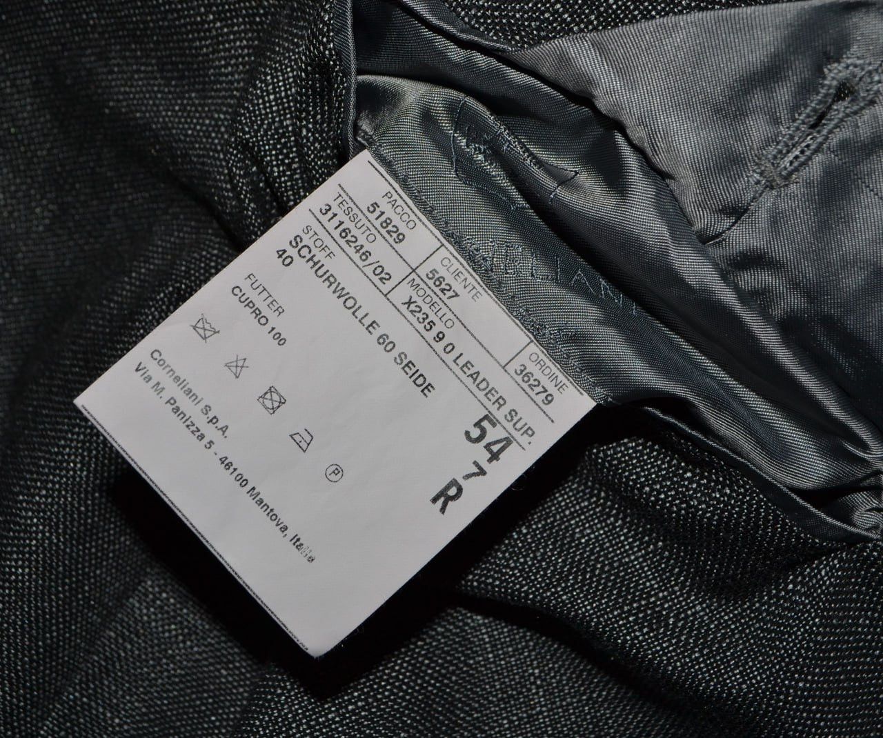 Corneliani Corneliani Bongenie Grieder Blazer cupro Two buttons Size 54 Size 54R - 13 Thumbnail