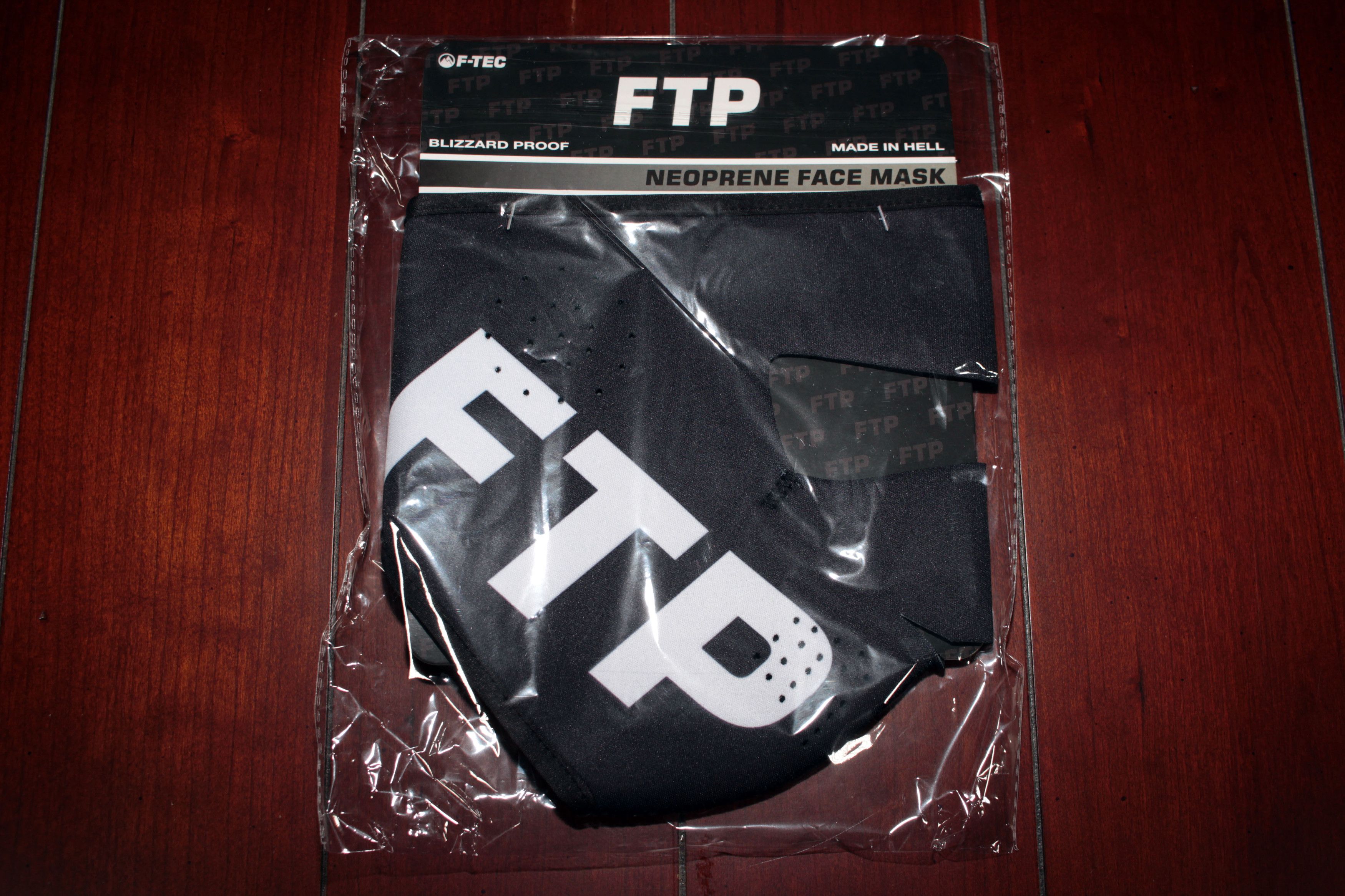 Fuck The Population FTP - Logo Neoprene Mask Size ONE SIZE - 2 Thumbnail