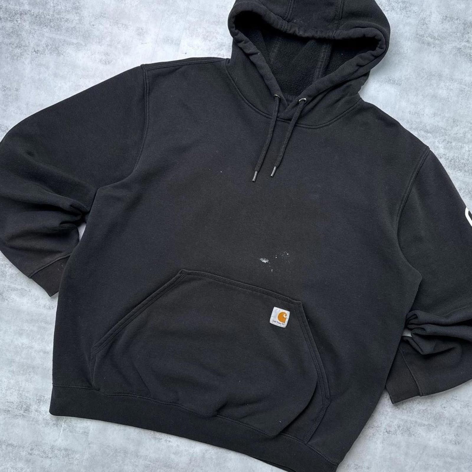 Carhartt Y2K Carhartt Black 00s hoodie jacket Size US L / EU 52-54 / 3 - 7 Thumbnail