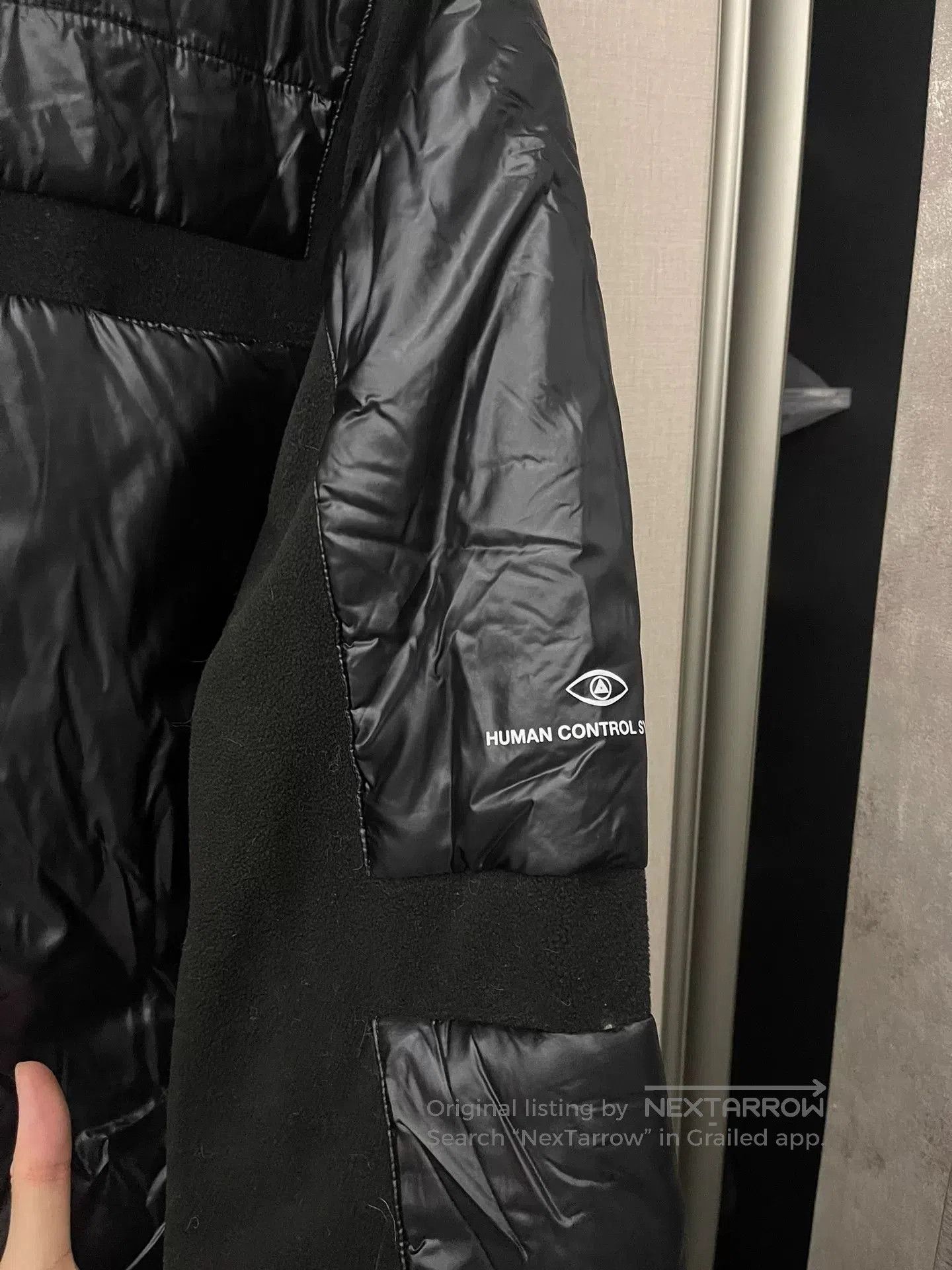 Undercover black puffy jacket with hidden pockets. Size US XL / EU 56 / 4 - 6 Thumbnail