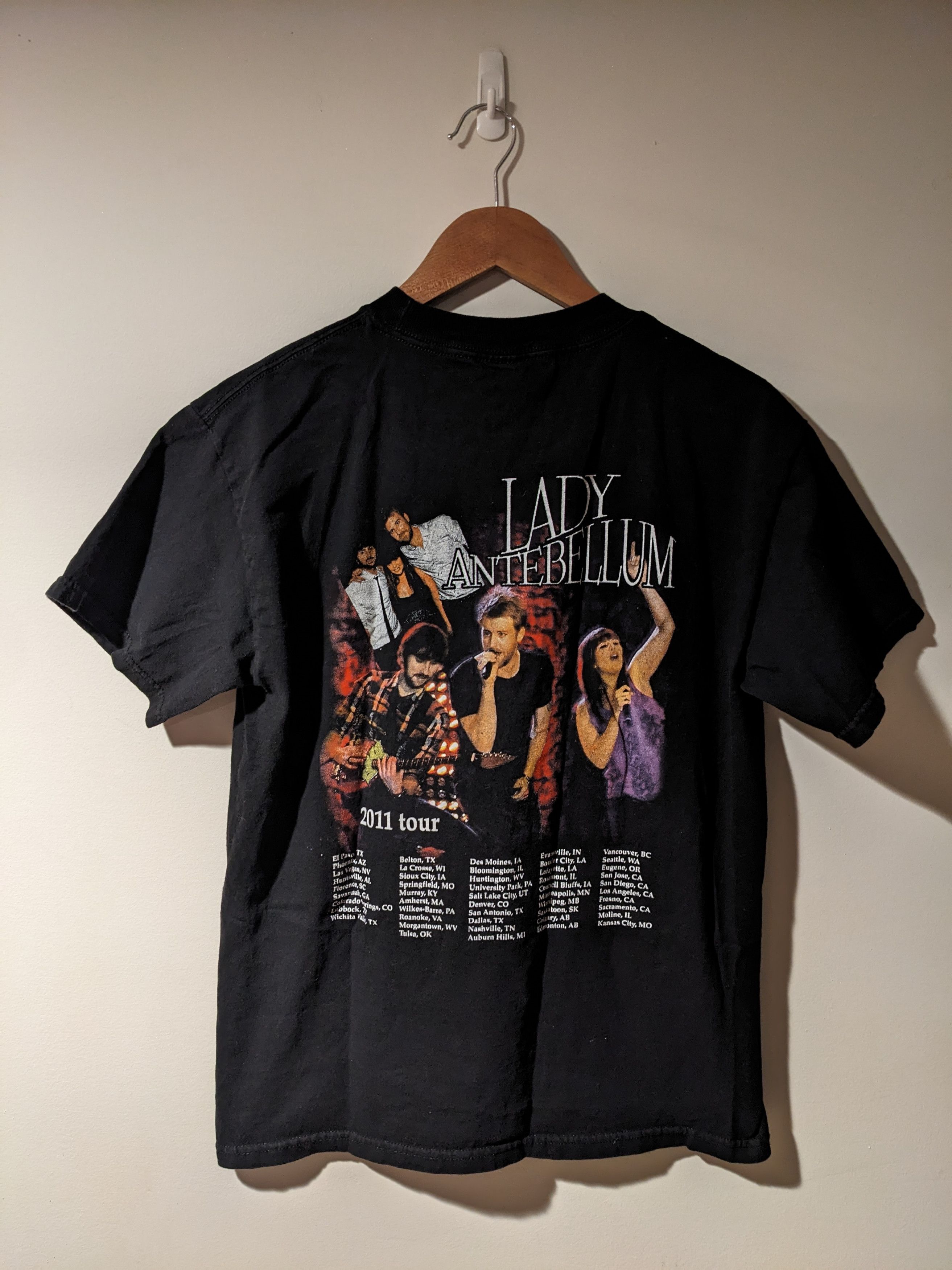 Band Tees × Vintage Vintage 2011 Lady Antebellum Own the Night Parking Lot Boot Size US M / EU 48-50 / 2 - 4 Thumbnail