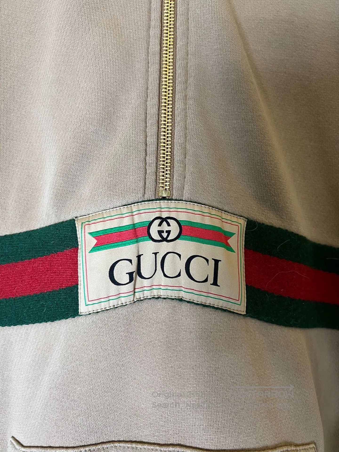 Gucci Guicci Half-Zip Hoodie| Size US M / EU 48-50 / 2 - 3 Thumbnail