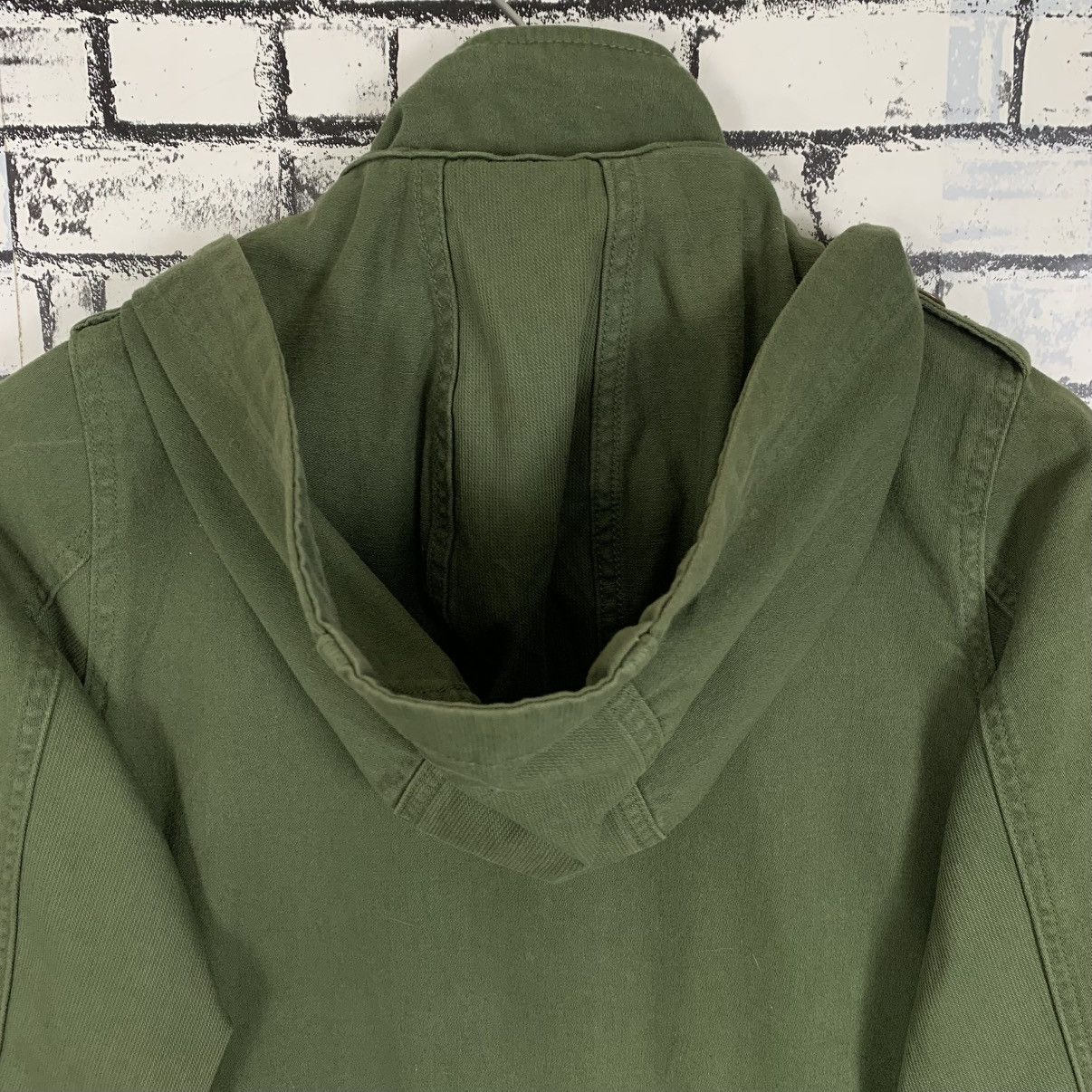Designer × Japanese Brand × Vintage Vintage X-Girl Army Jacket Size US S / EU 44-46 / 1 - 9 Thumbnail