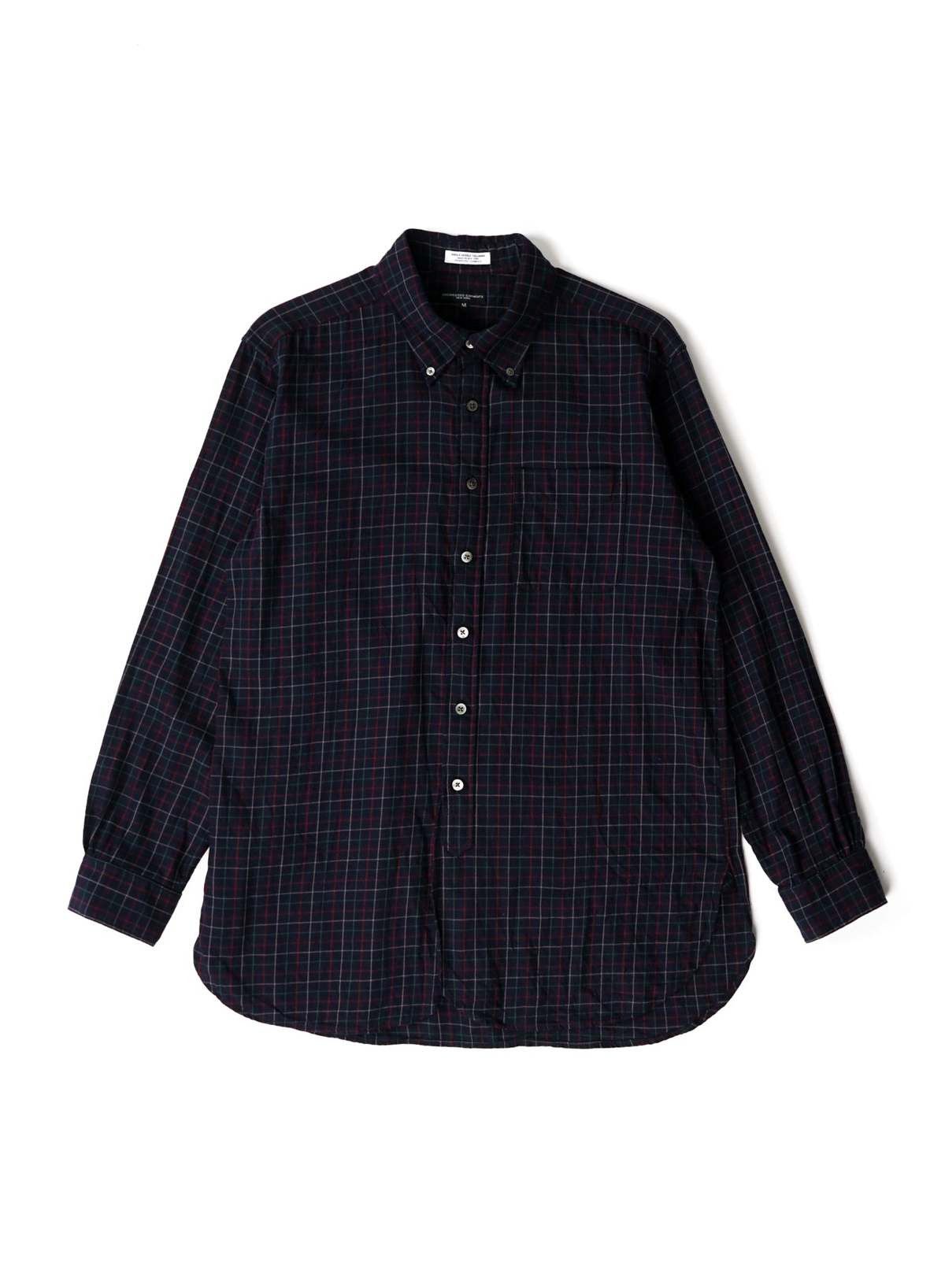 Engineered Garments FW21 19 Century BD Shirt in Navy Cotton Tattersall size S Size US S / EU 44-46 / 1 - 1 Thumbnail