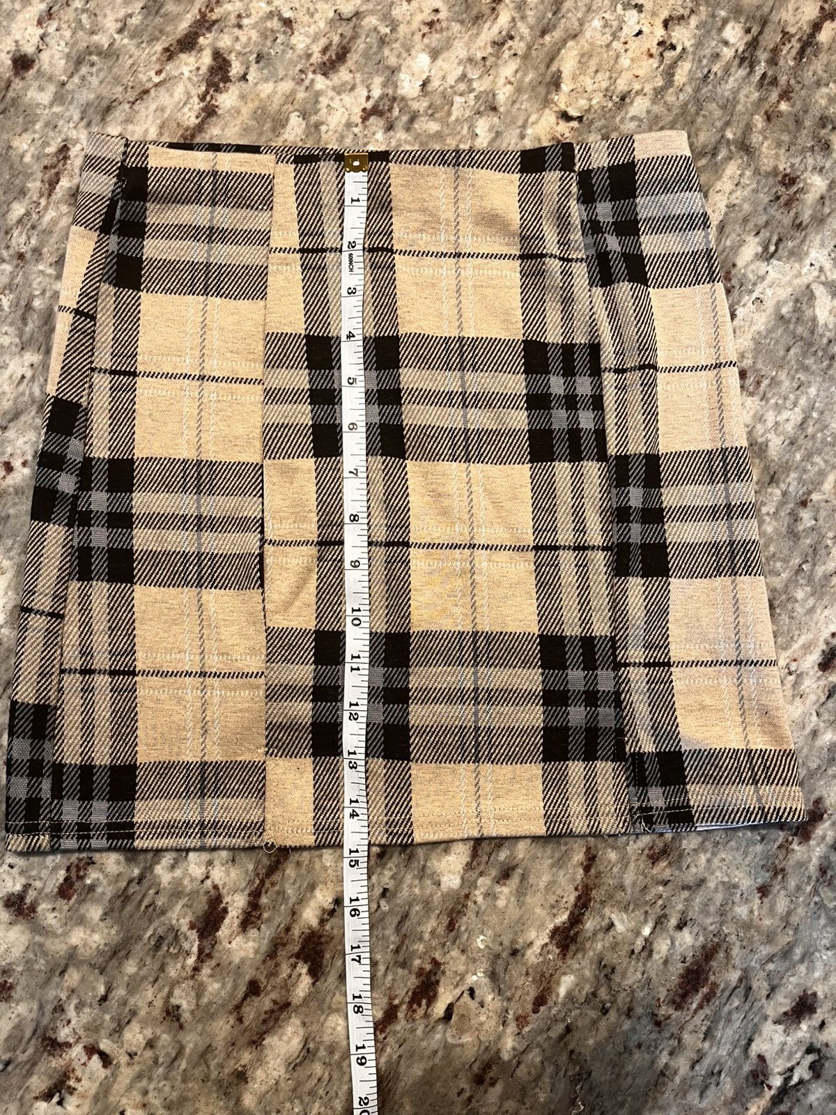 Other Hesperus Plaid Miniskirt Size 26" / US 2 / IT 38 - 4 Thumbnail