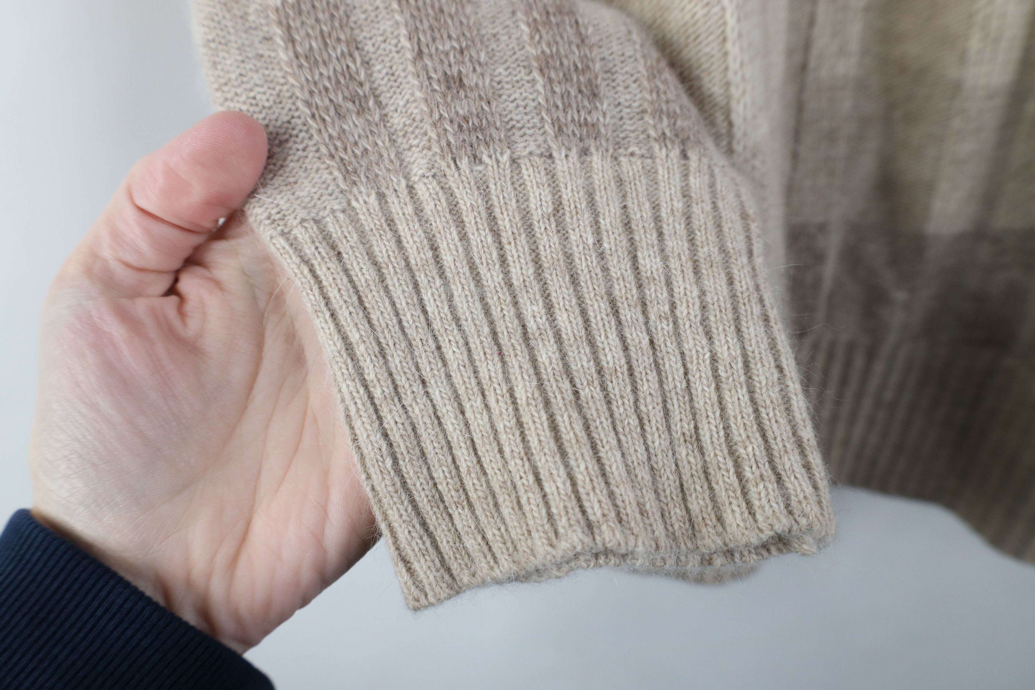 Vintage Vintage 70s Streetwear Lambswool Ribbed Sweater Earth Tone Size S / US 4 / IT 40 - 7 Thumbnail