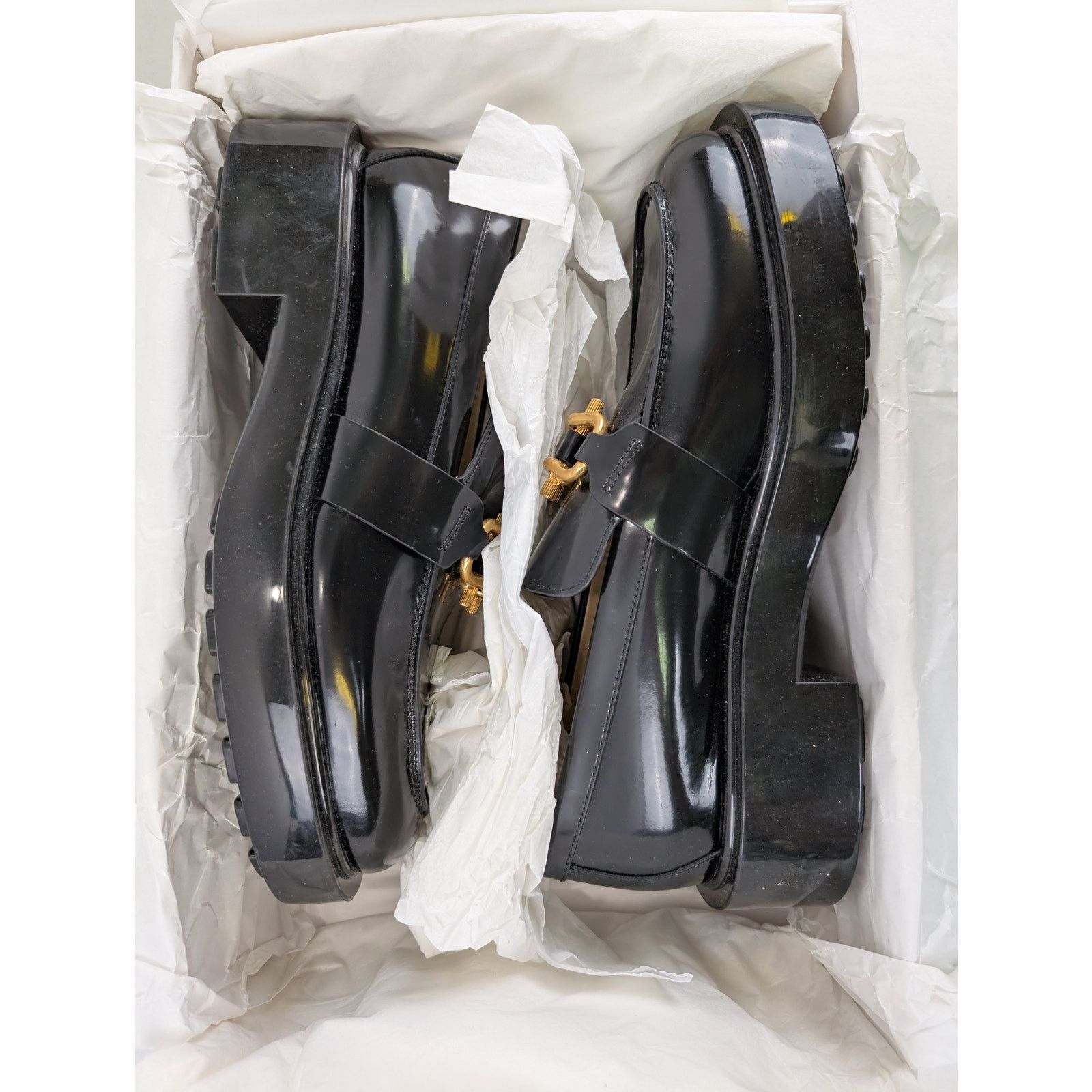 Bottega Veneta o1rshd1 Loafer Leather Soft Vinyl Boots in Black Size US 9 / EU 42 - 20 Thumbnail