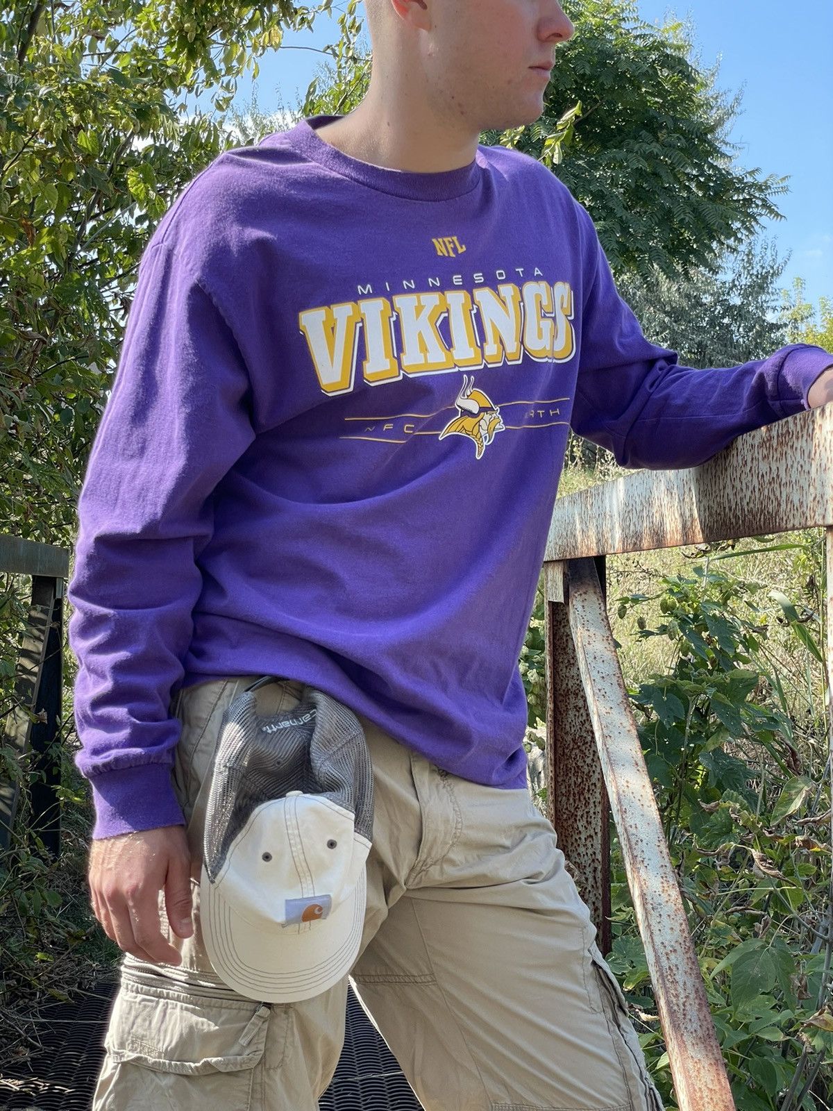 Japanese Brand × NFL × Y/Project Vikings NFL long sleeve T-shirts 90s Y2K Minnesota Viking’s Size US L / EU 52-54 / 3 - 3 Thumbnail