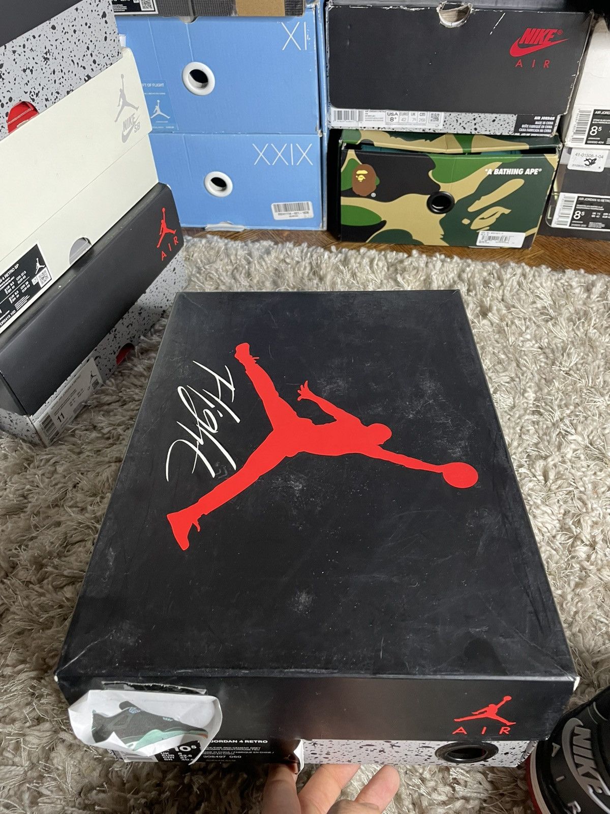 Jordan Brand Jordan 4 Bred Size US 9 / EU 42 - 12 Thumbnail