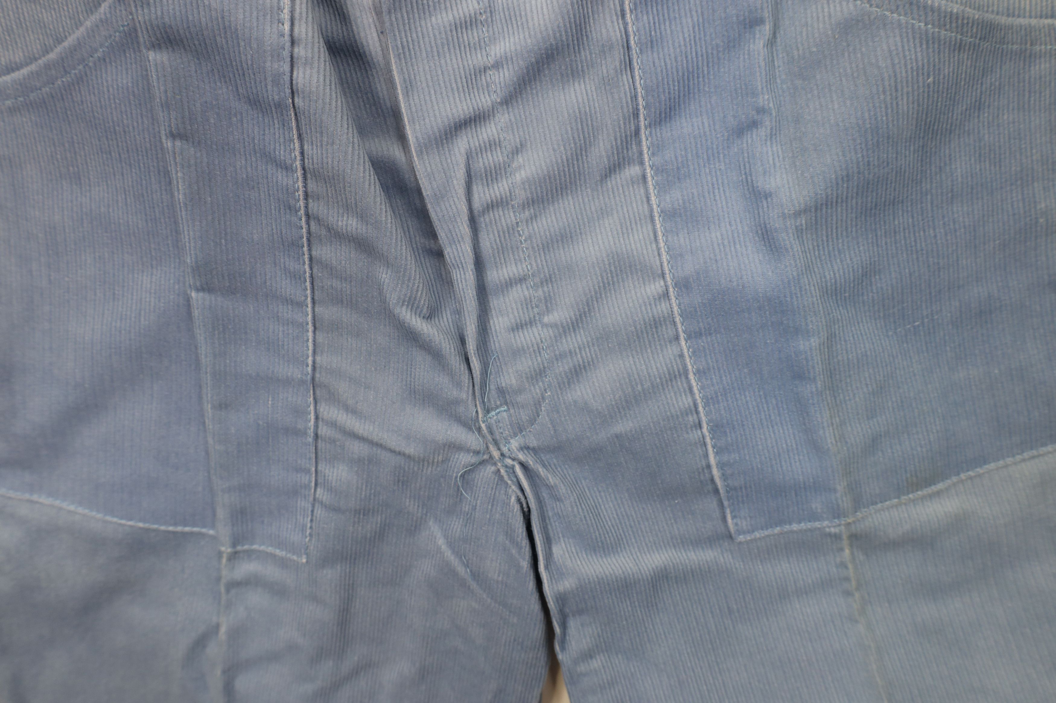 Sundek Vintage 70s Sundek Corduroy Bell Bottoms Pants Blue USA Size US 32 / EU 48 - 6 Thumbnail