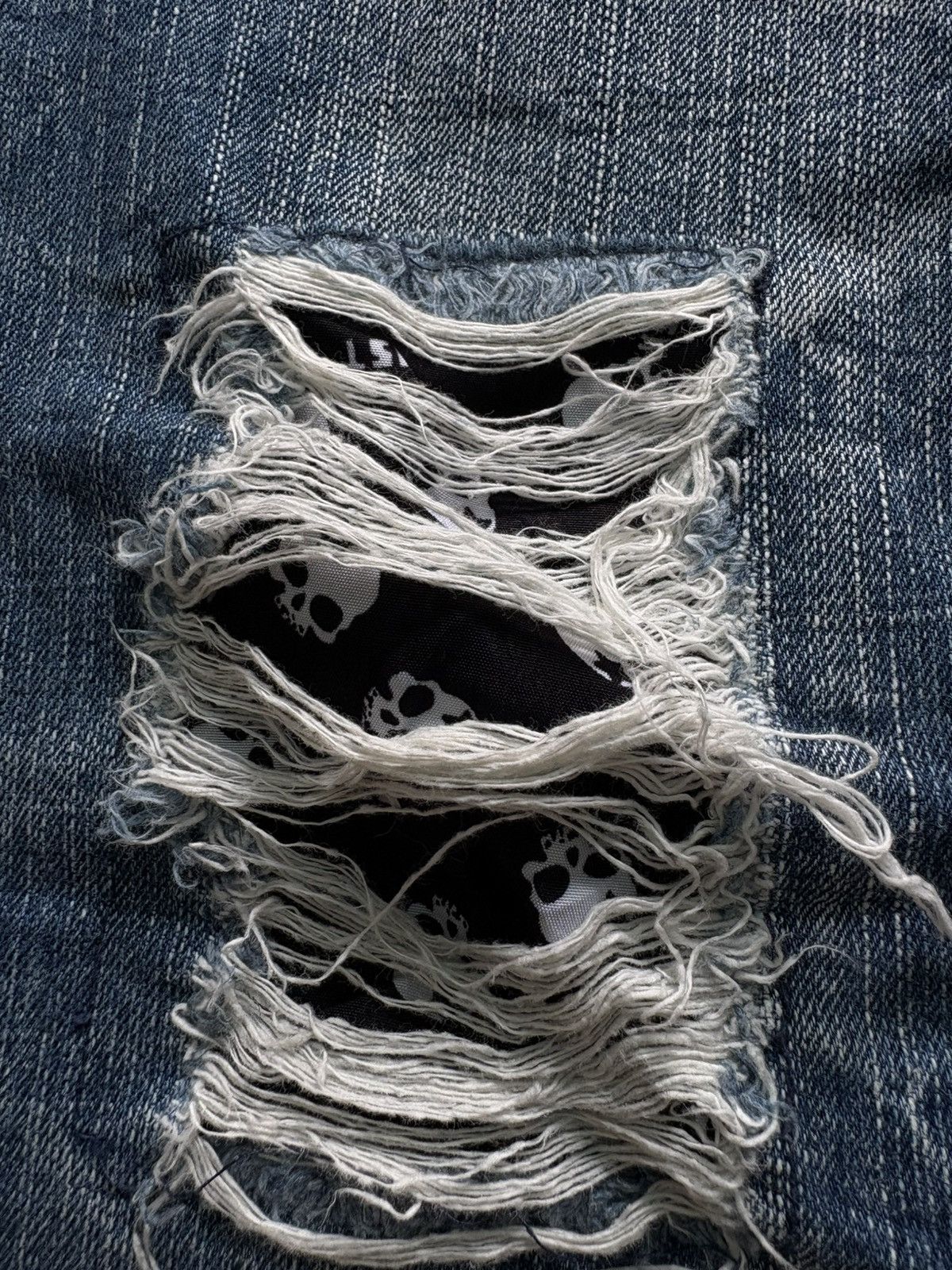 Isamu Katayama Backlash BA-TSU Studio Skull Pants Size US 27 - 8 Thumbnail