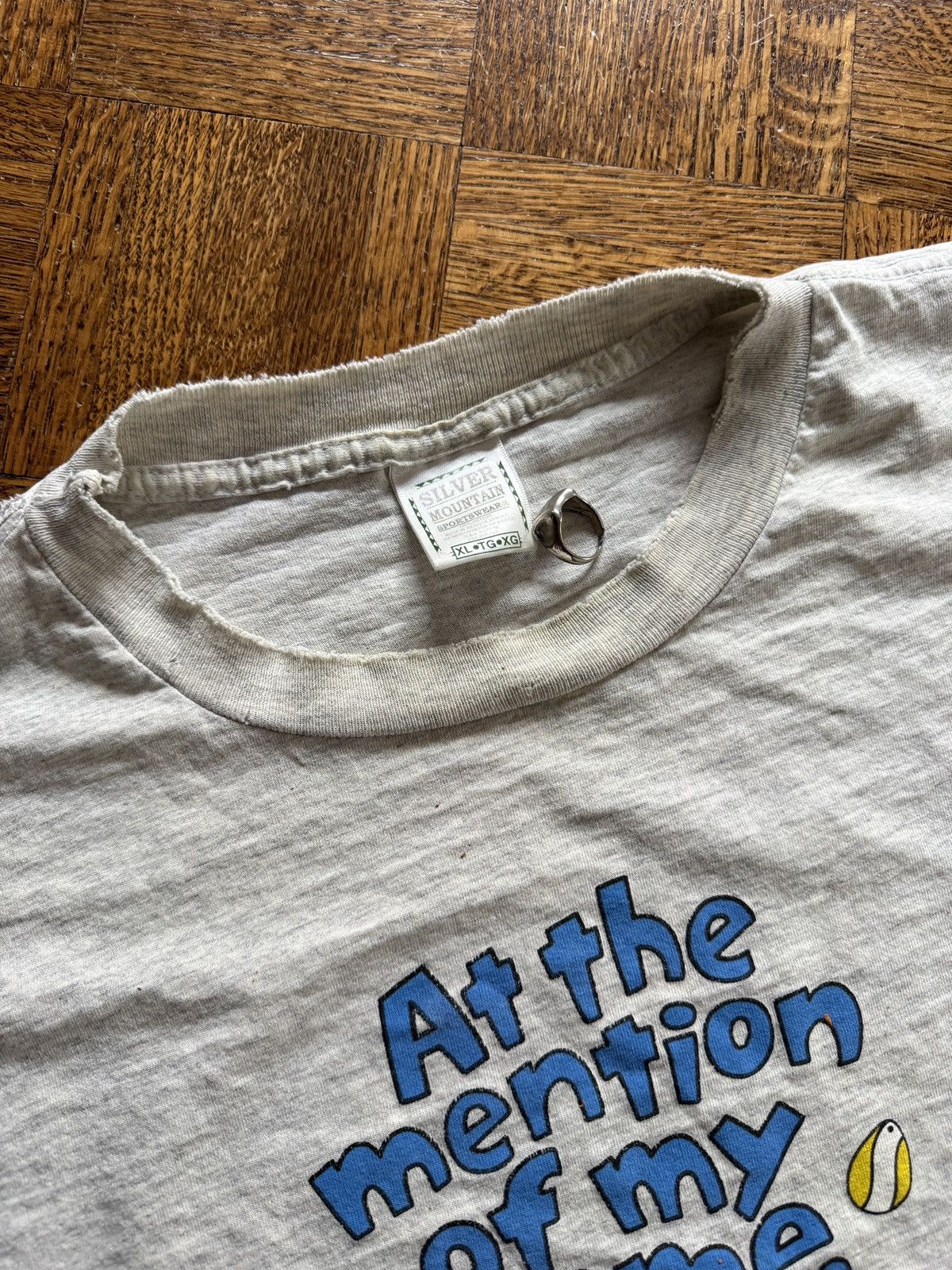 Vintage Vintage 90s Fishing Statement Funny Graphic Tee Size US XL / EU 56 / 4 - 3 Thumbnail