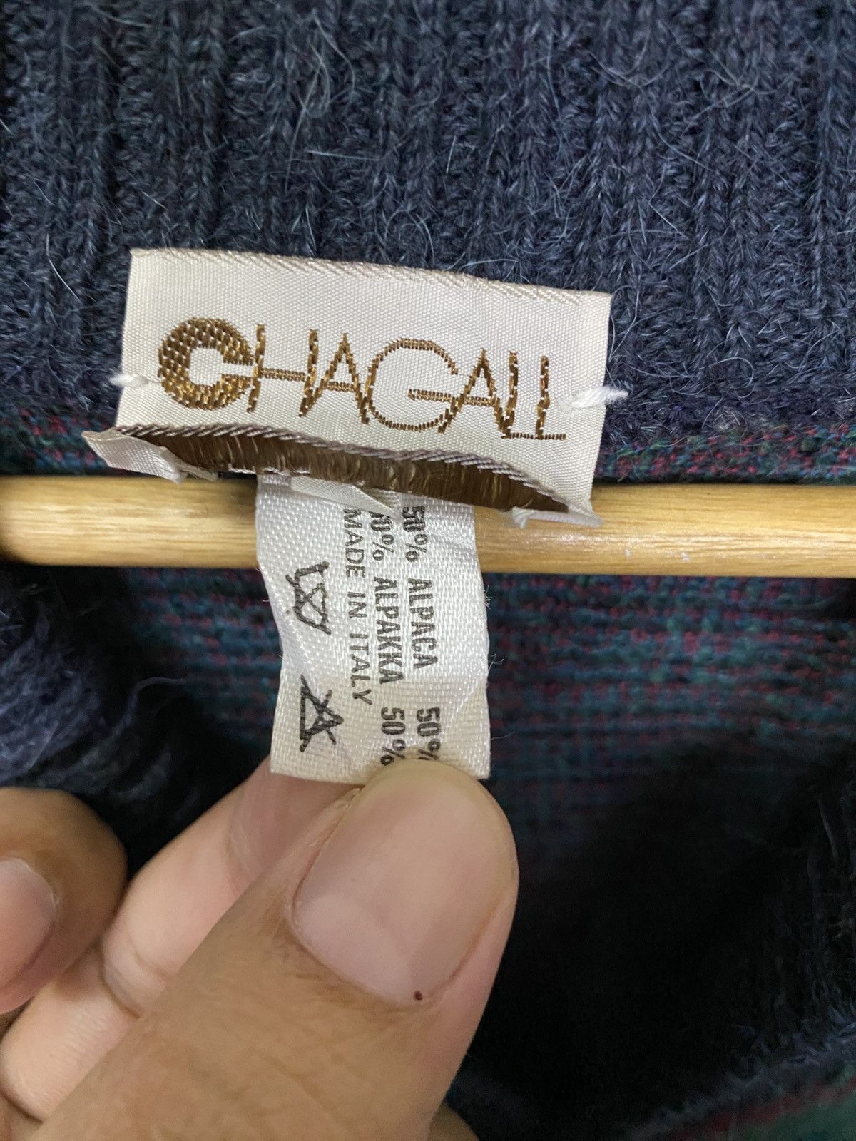 Homespun Knitwear Italian Designers Chagall Knitwear Cardigan Size US S / EU 44-46 / 1 - 11 Thumbnail