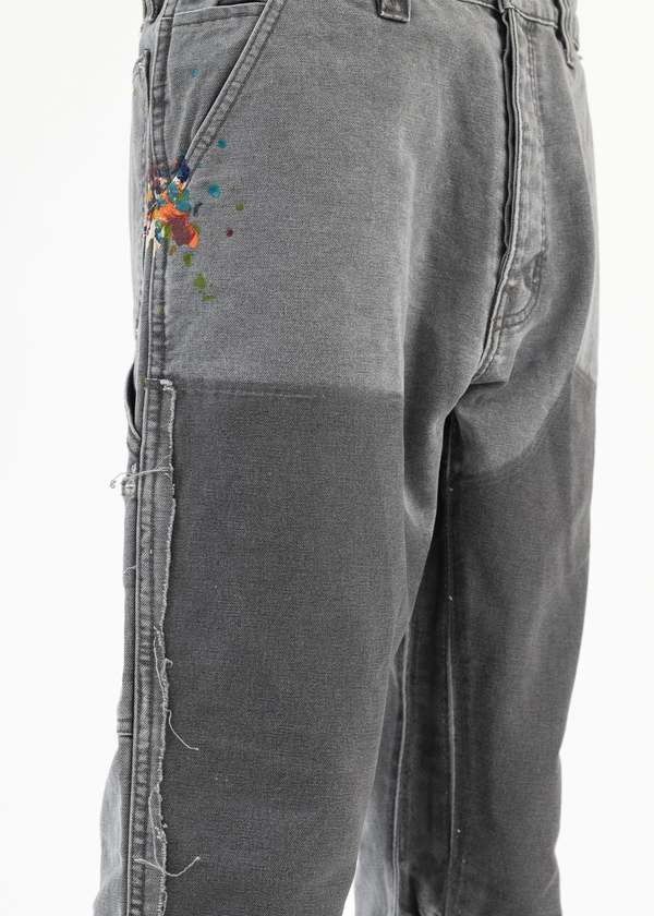 Gallery Dept. o1mle0226 La Flare Jeans in Charcoal Gray Size US 31 - 5 Thumbnail