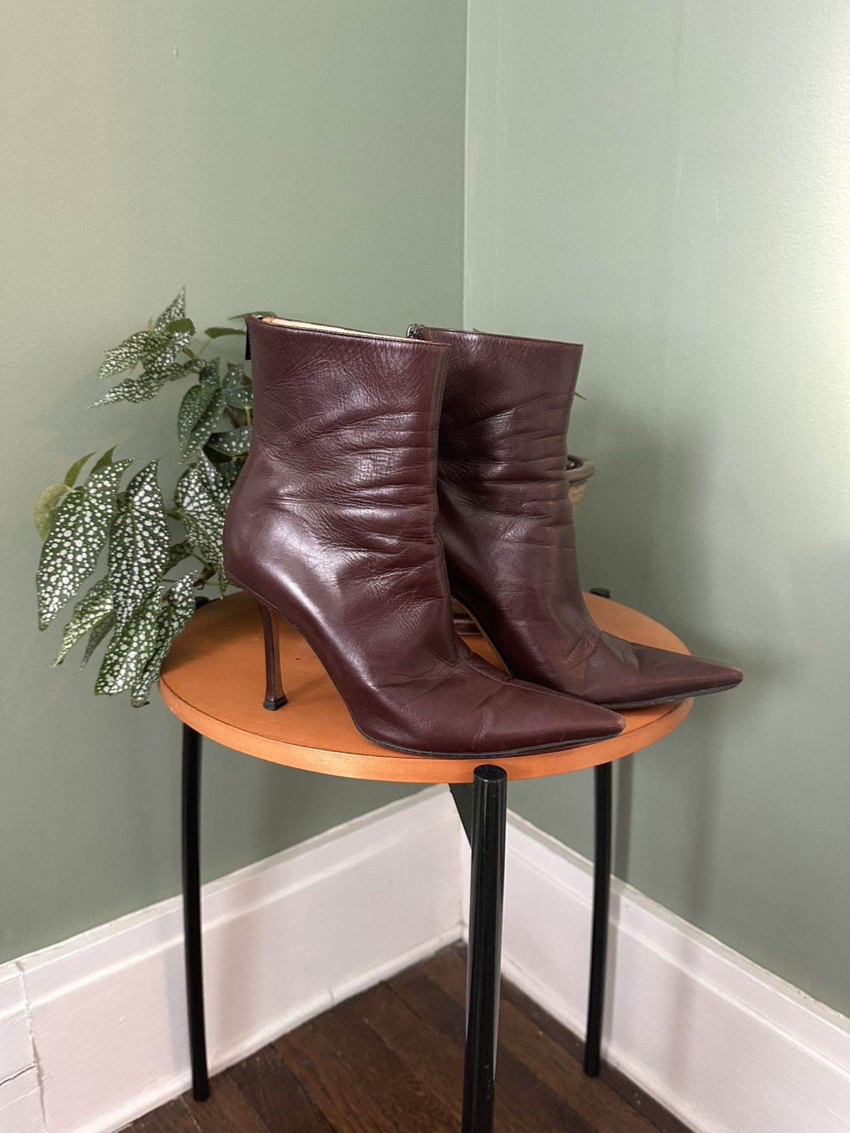 Jimmy Choo VINTAGE Jimmy Choo Ankle Stiletto Boots Size US 9 / IT 39 - 1 Thumbnail