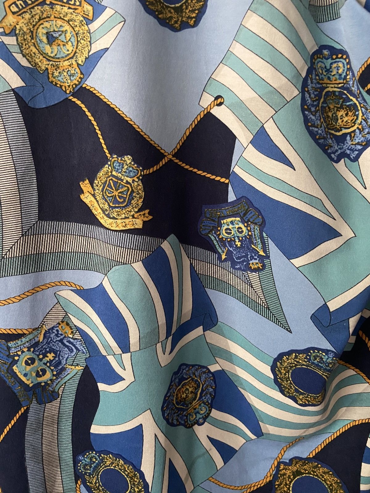 Givenchy Vintage Givenchy Gentleman All Over Print Polo Shirt Size US L / EU 52-54 / 3 - 13 Thumbnail