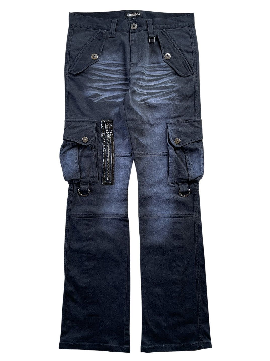 2000s Lowbox Multipocket Flare Pants