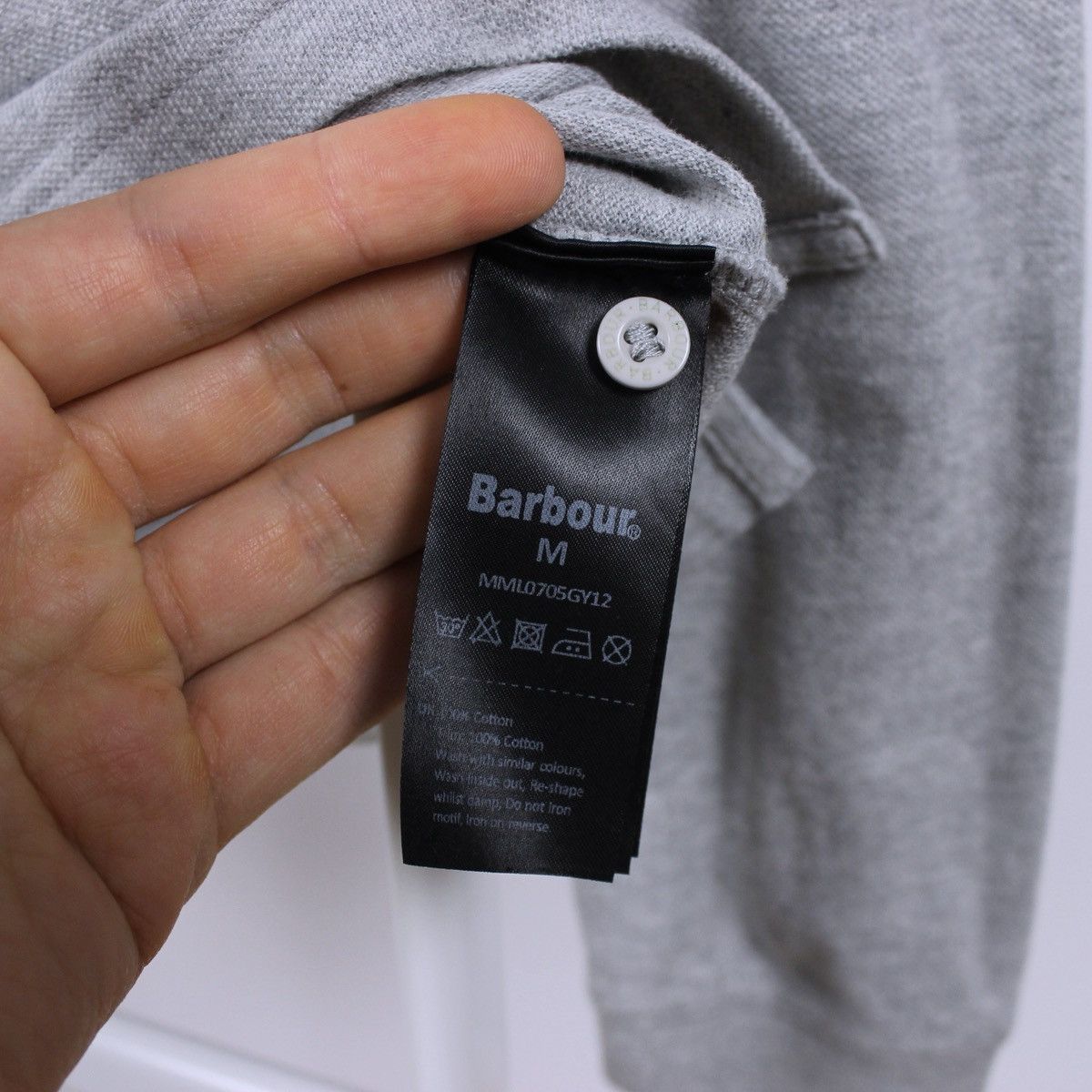 Barbour Vintage Barbour Long Sleeve Polo Size US M / EU 48-50 / 2 - 7 Thumbnail