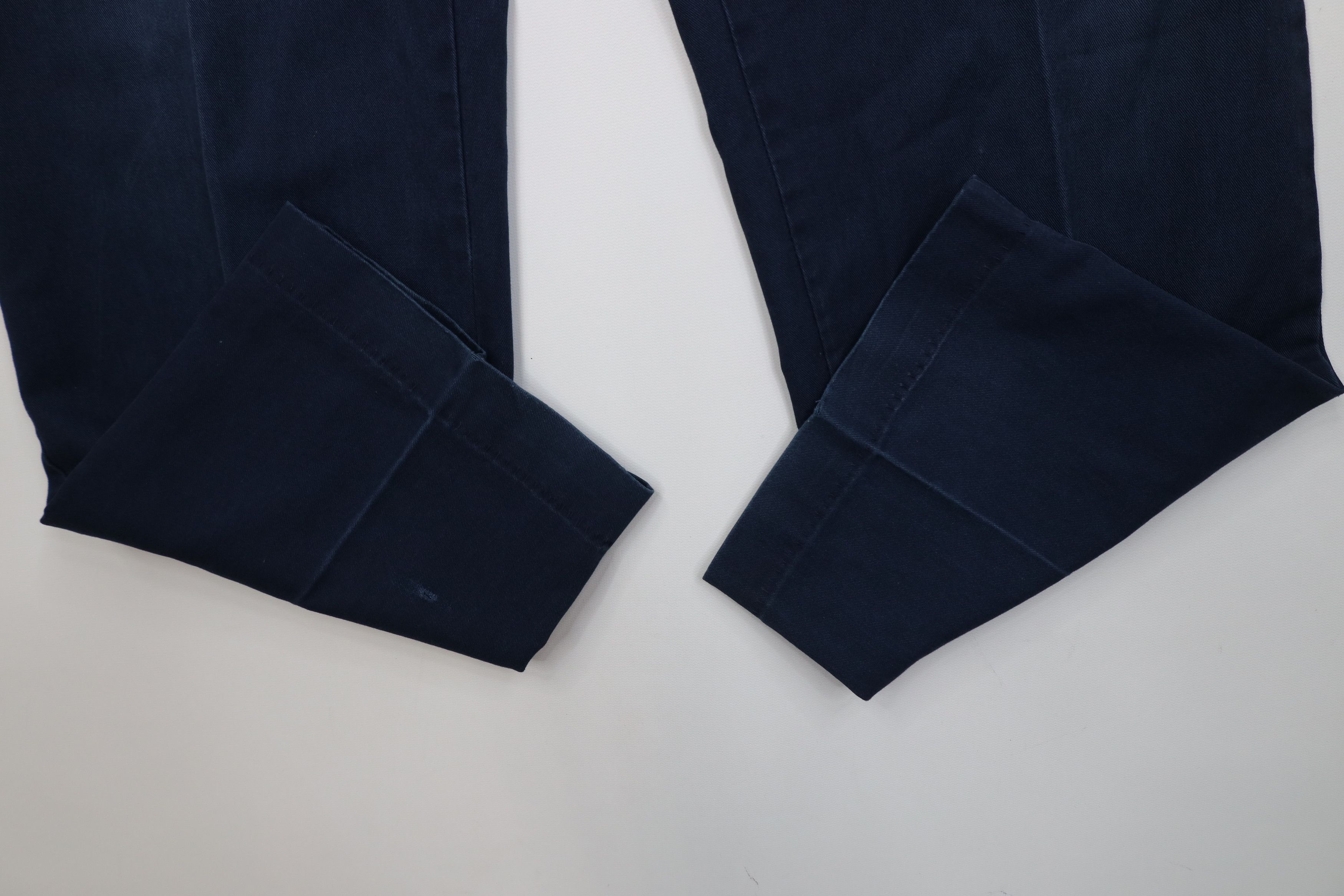 Vintage Vintage 90s Streetwear Wide Leg Pants Workwear Blue USA Size US 36 / EU 52 - 5 Thumbnail