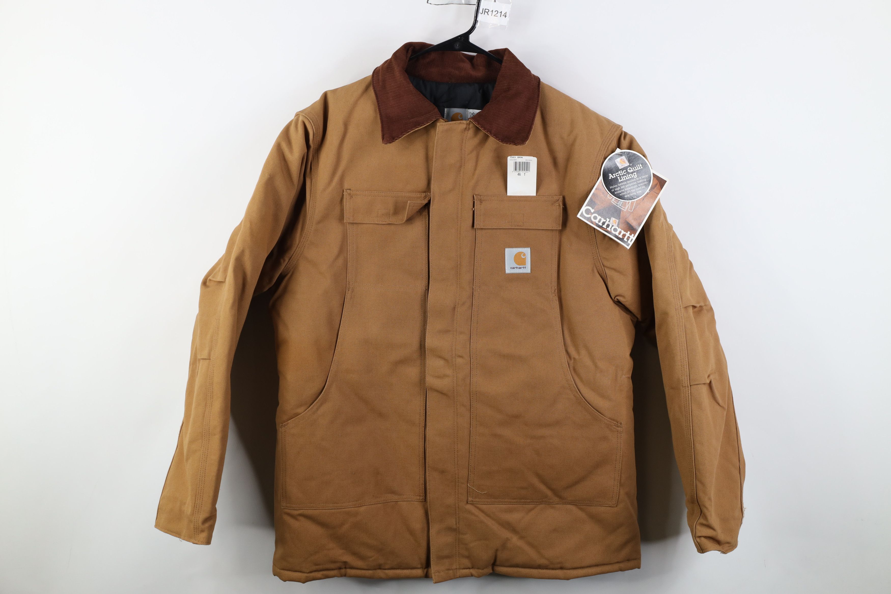 Carhartt Deadstock Vintage 90s Carhartt Chore Barn Jacket Brown USA Size US XXL / EU 58 / 5 - 1 Thumbnail