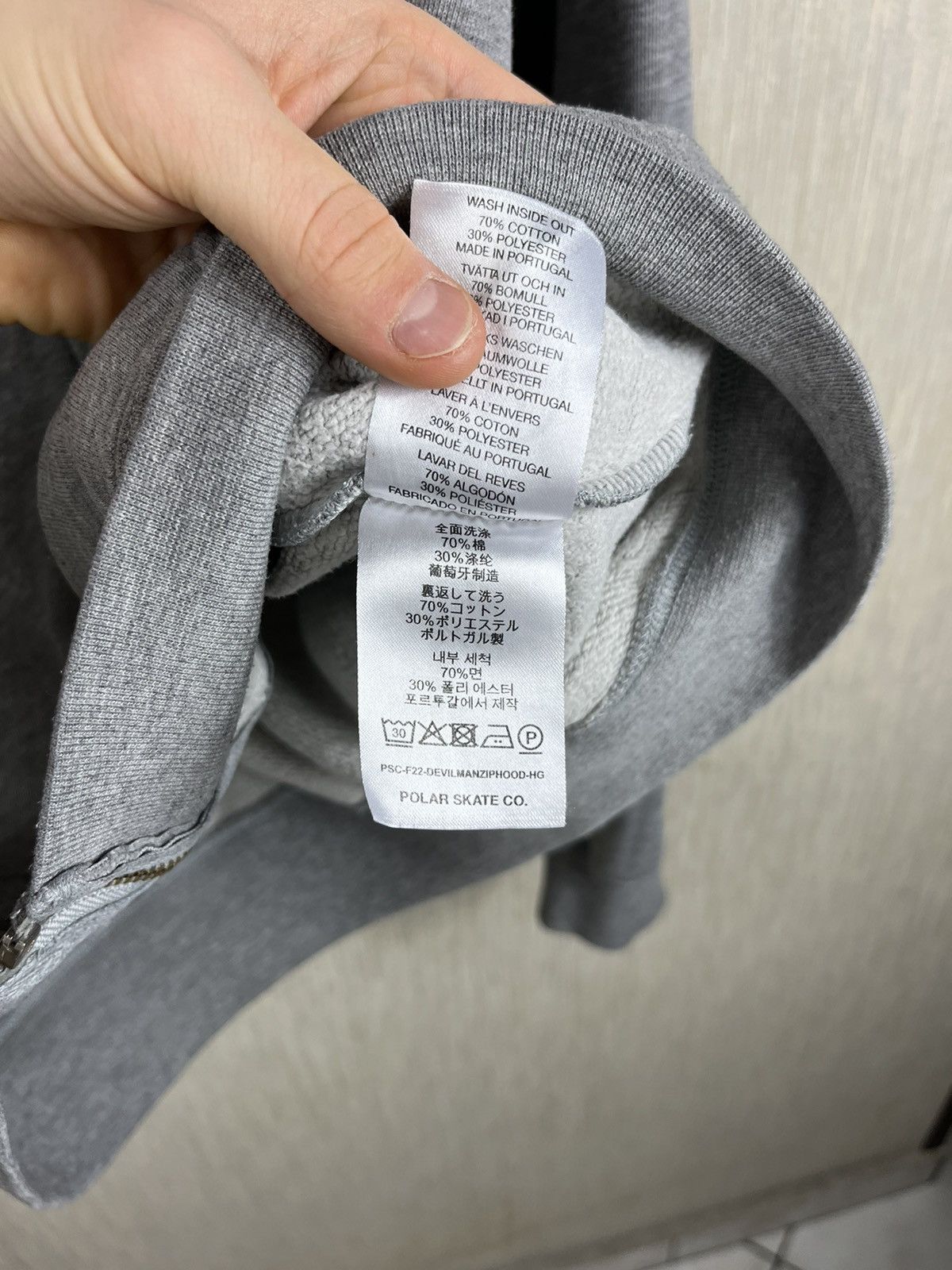Polar Skate Co. Polar Skate co. Jacobs Corner devil man zip hoodie boxy Size US L / EU 52-54 / 3 - 18 Thumbnail