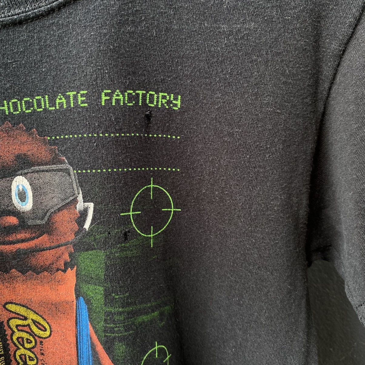 Gildan Reeses Gildan Black Logo Print Crewneck T-Shirt Size S / US 4 / IT 40 - 3 Thumbnail