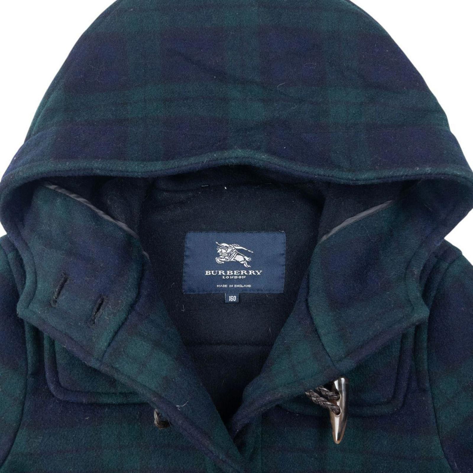 Burberry Vintage 2000s Burberry Nova Check Wool Duffle Jacket Size M Size US M / EU 48-50 / 2 - 4 Thumbnail
