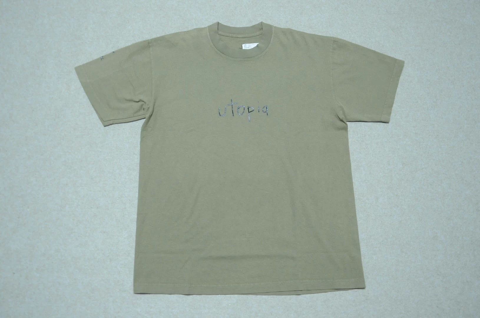 Travis Scott Travis Scott Olive Green Graffiti Print Unisex T-Shirt Size US M / EU 48-50 / 2 - 1 Thumbnail