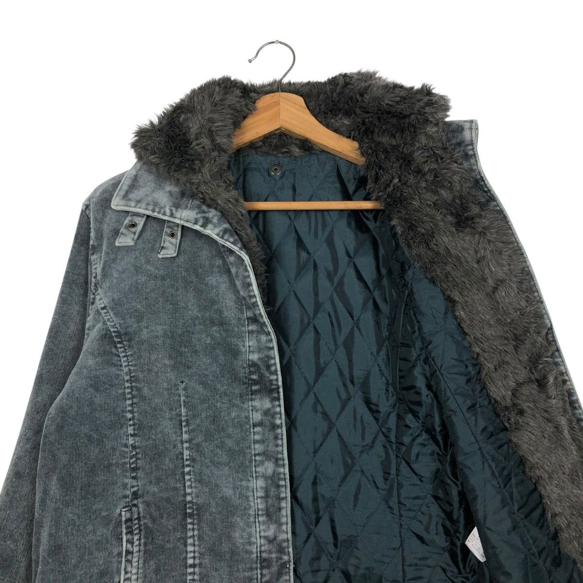 Japanese Brand × Vintage 🔥VINTAGE CROPPED BIKER JACKET DOUBLE COLLAR FUR ISSEY MIYAKE Size US S / EU 44-46 / 1 - 14 Thumbnail