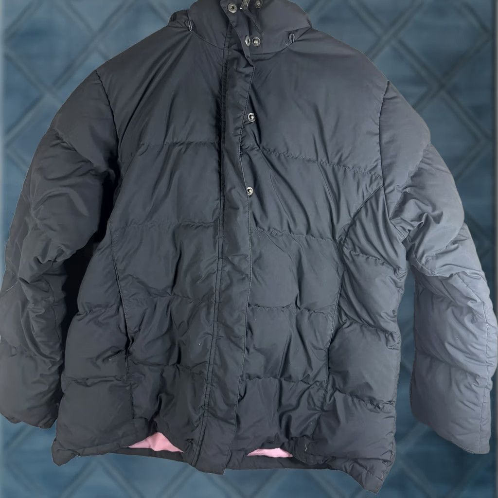 Vintage L.L.Bean Jacket Womens XL Black Down Puffer Hooded Faux Fur Trim Winter Size XL / US 12-14 / IT 48-50 - 1 Thumbnail