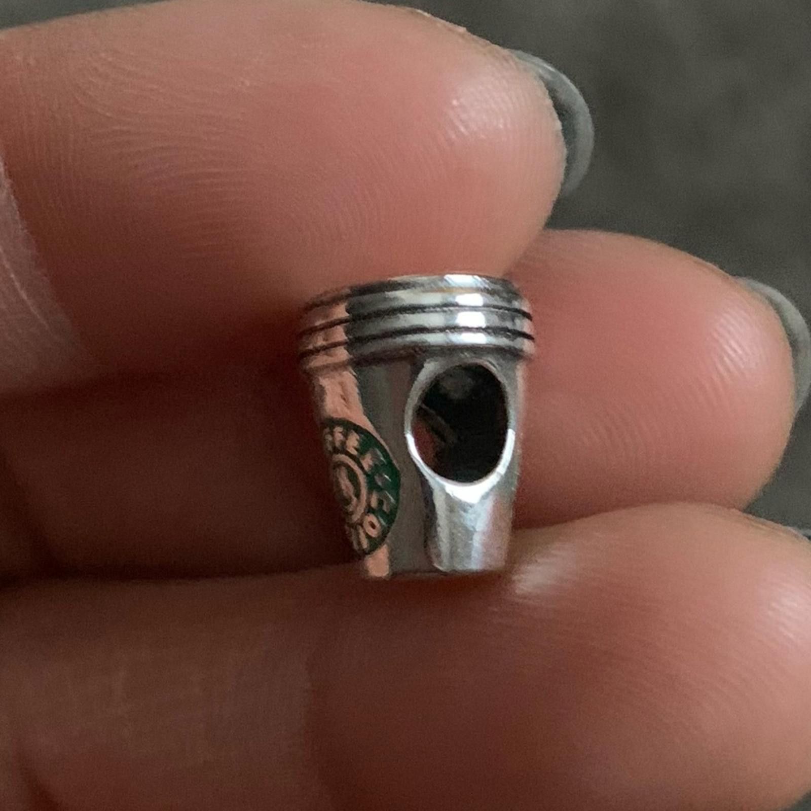 Other NWOT Coffee Cup Charm Sterling Silver 925 Size ONE SIZE - 6 Thumbnail