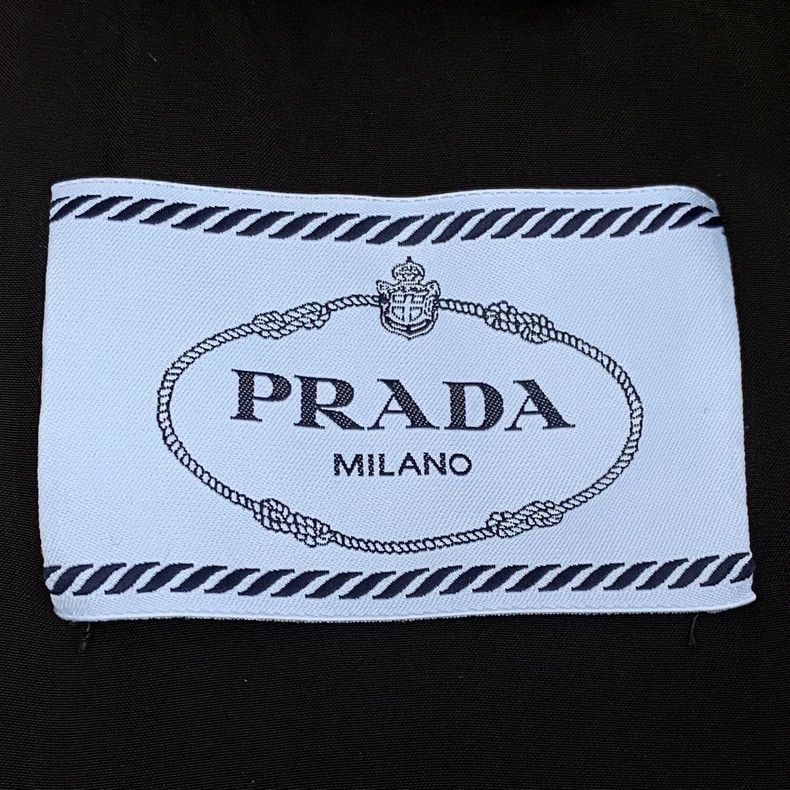 Prada Prada Black Long Sleeve Denim Jacket -2505 Size US M / EU 48-50 / 2 - 10 Thumbnail
