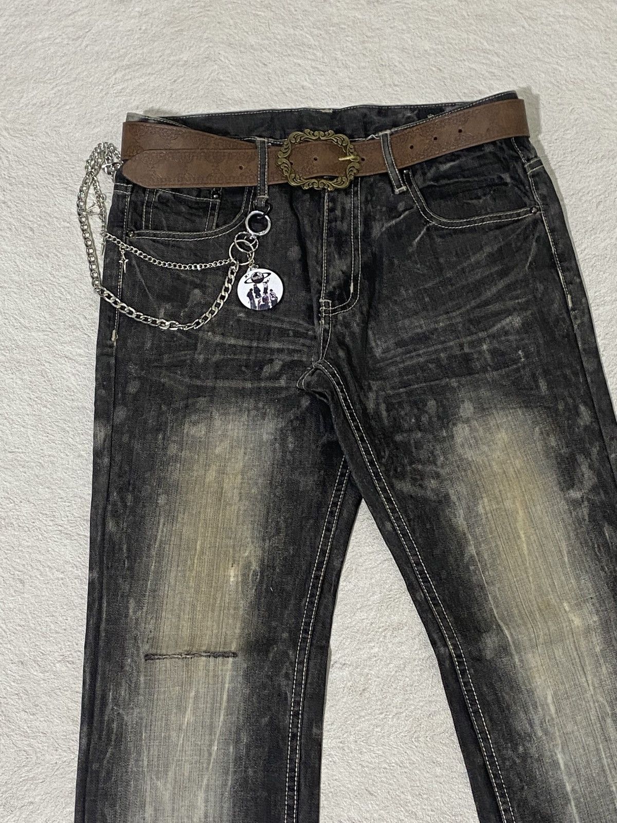 semanticdesign Semantic Design Denim like tornado mart if six was nine Size US 31 - 3 Thumbnail