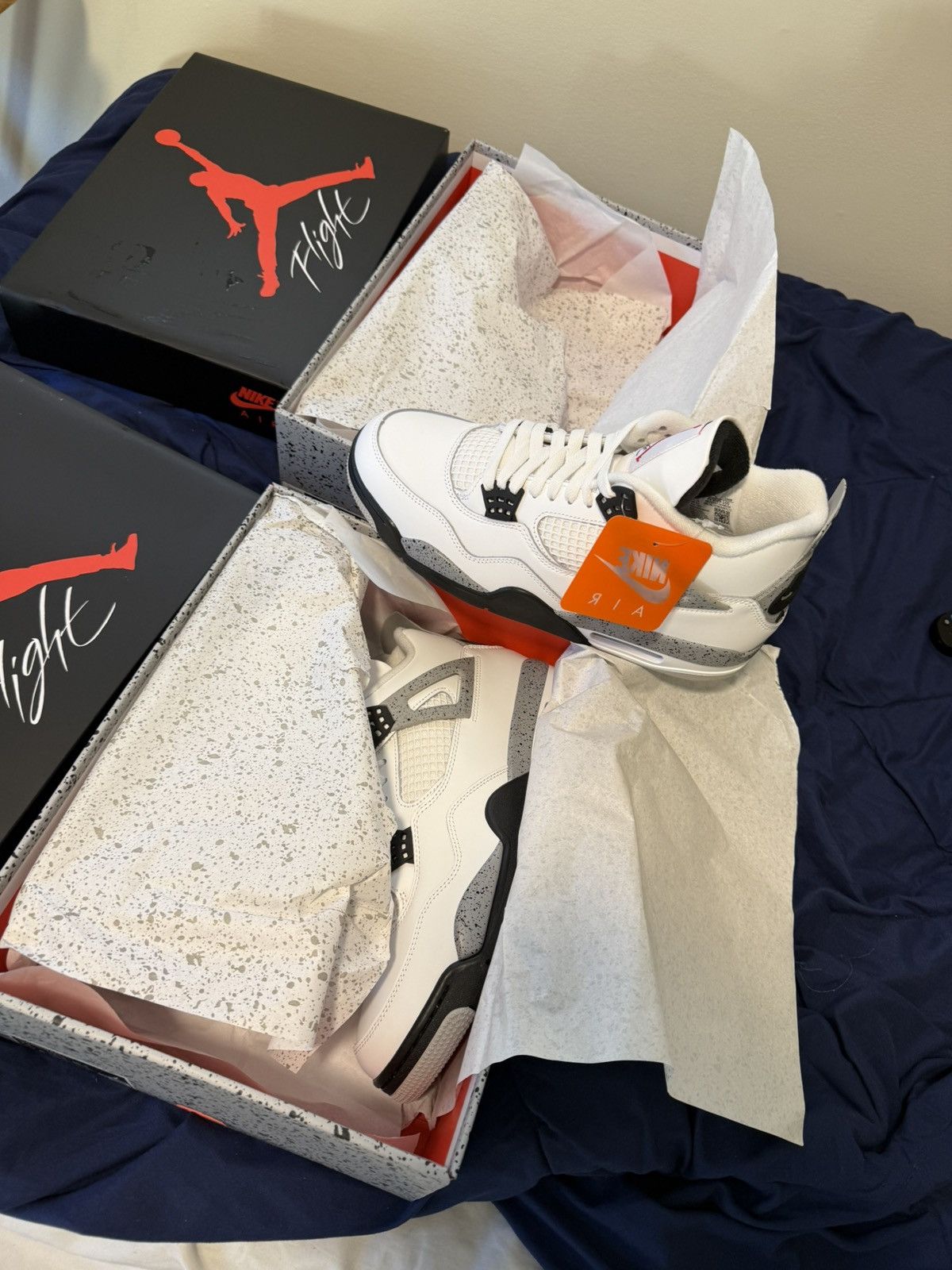 Nike Cement 4s ! Dropped yesterday Size US 11 / EU 44 - 5 Thumbnail