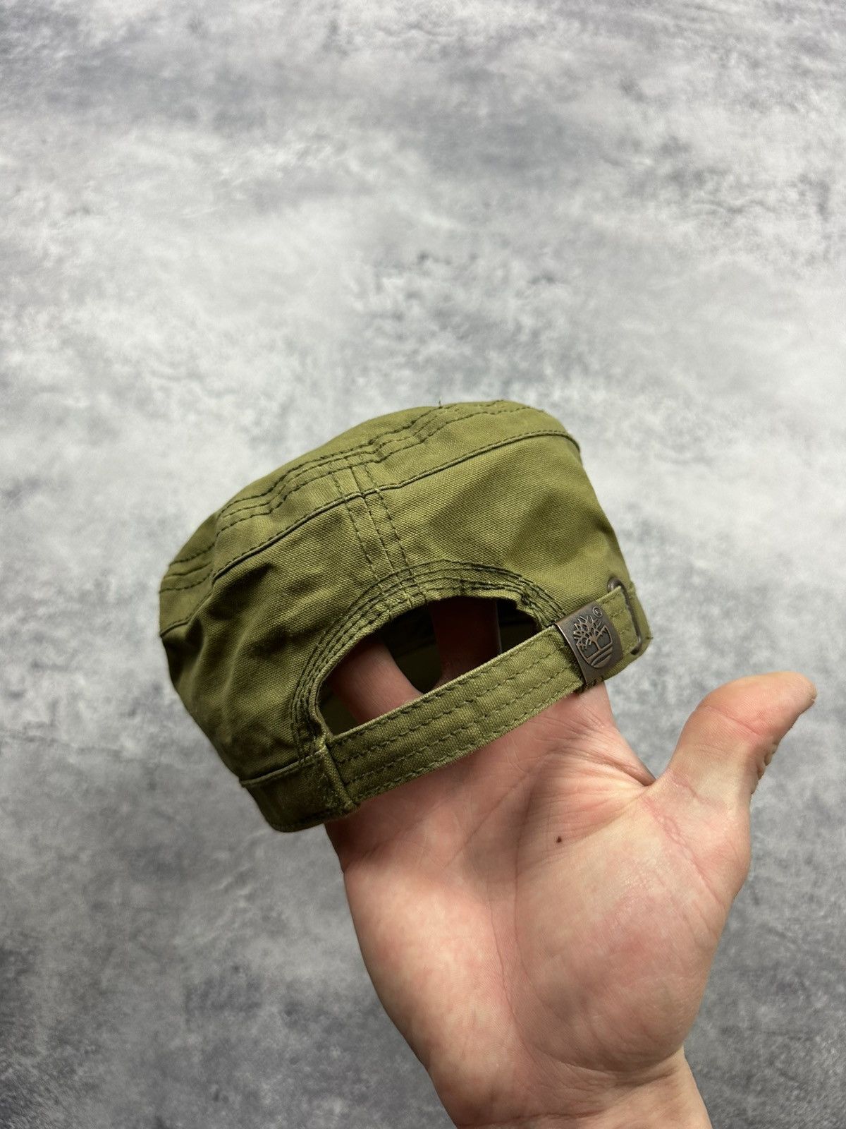 Timberland Vintage Timberland Military Metal Logo Green Hat Y2K Cap Size ONE SIZE - 10 Thumbnail