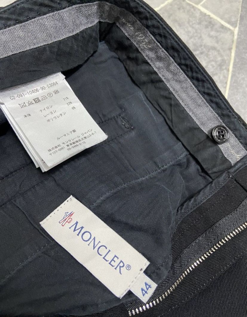 Moncler Moncler Black Classic Pantalone Pants Size 44 Size US 30 / EU 46 - 6 Thumbnail